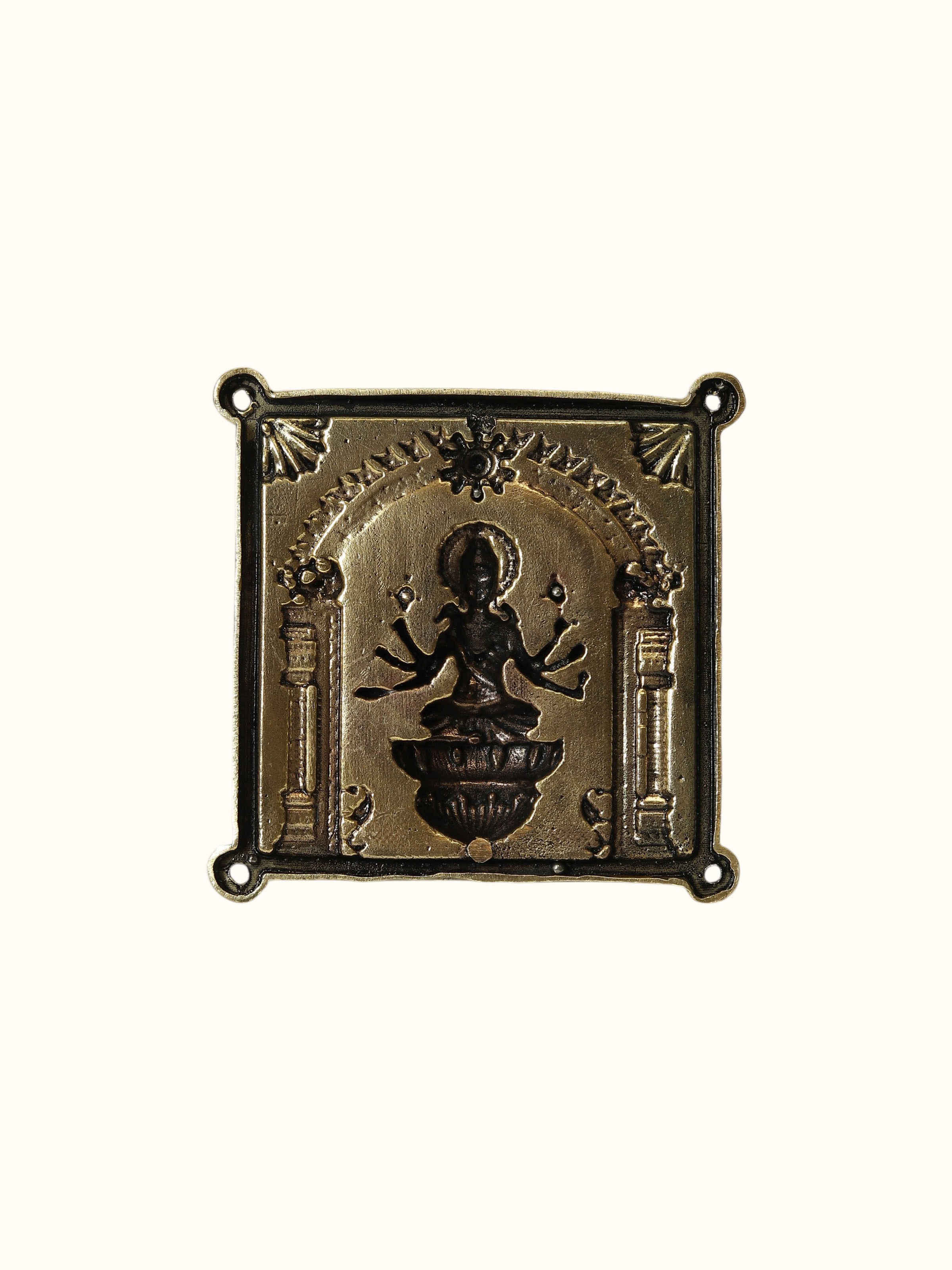 Ashtalakshmi Brass Wall Hanging
