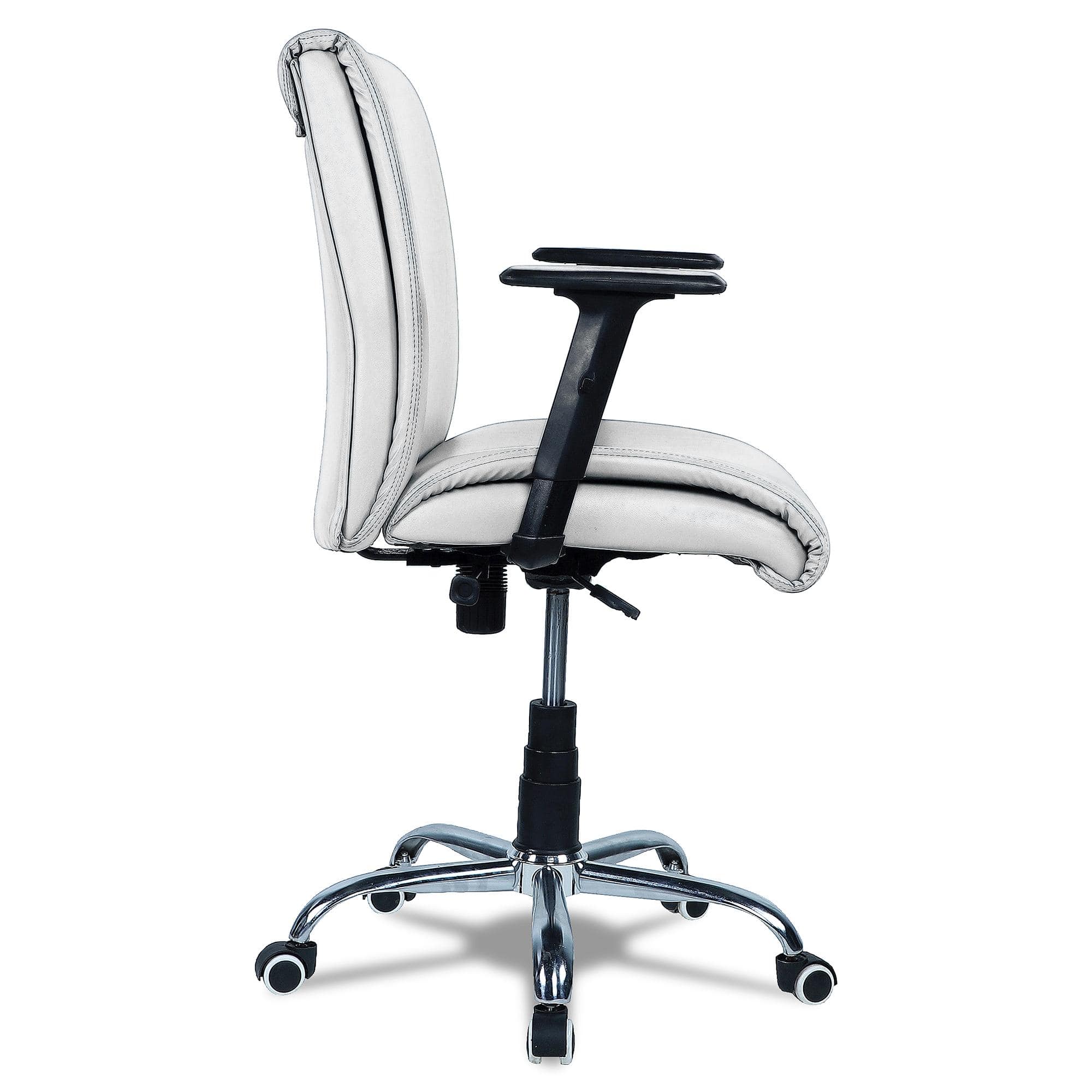 Teaauras High Back Executive Chair in White Colour