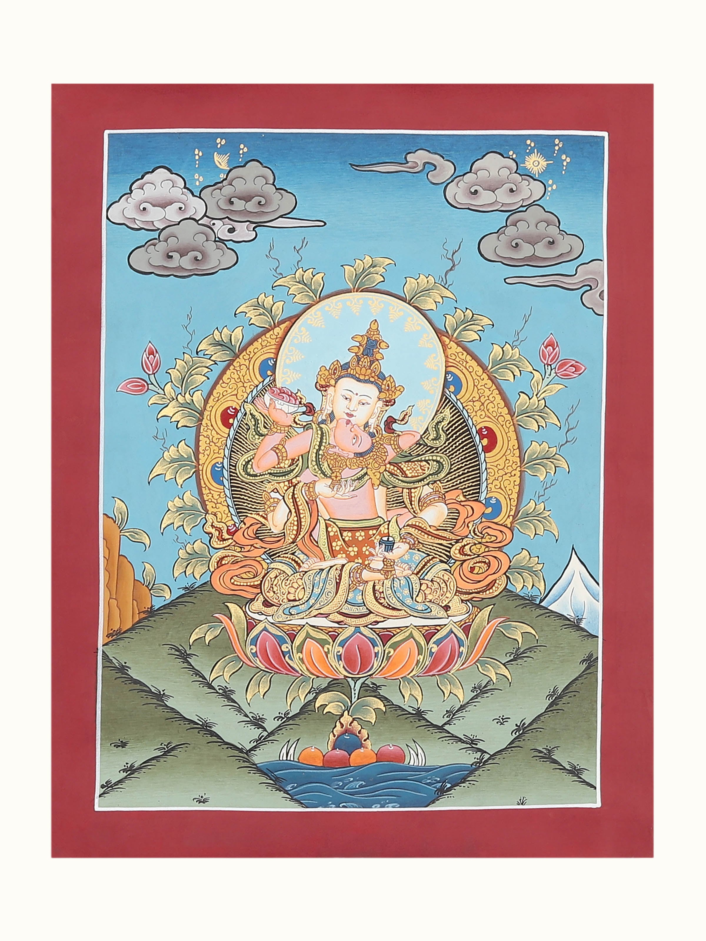 Bazaar Sattu Thangka Painting