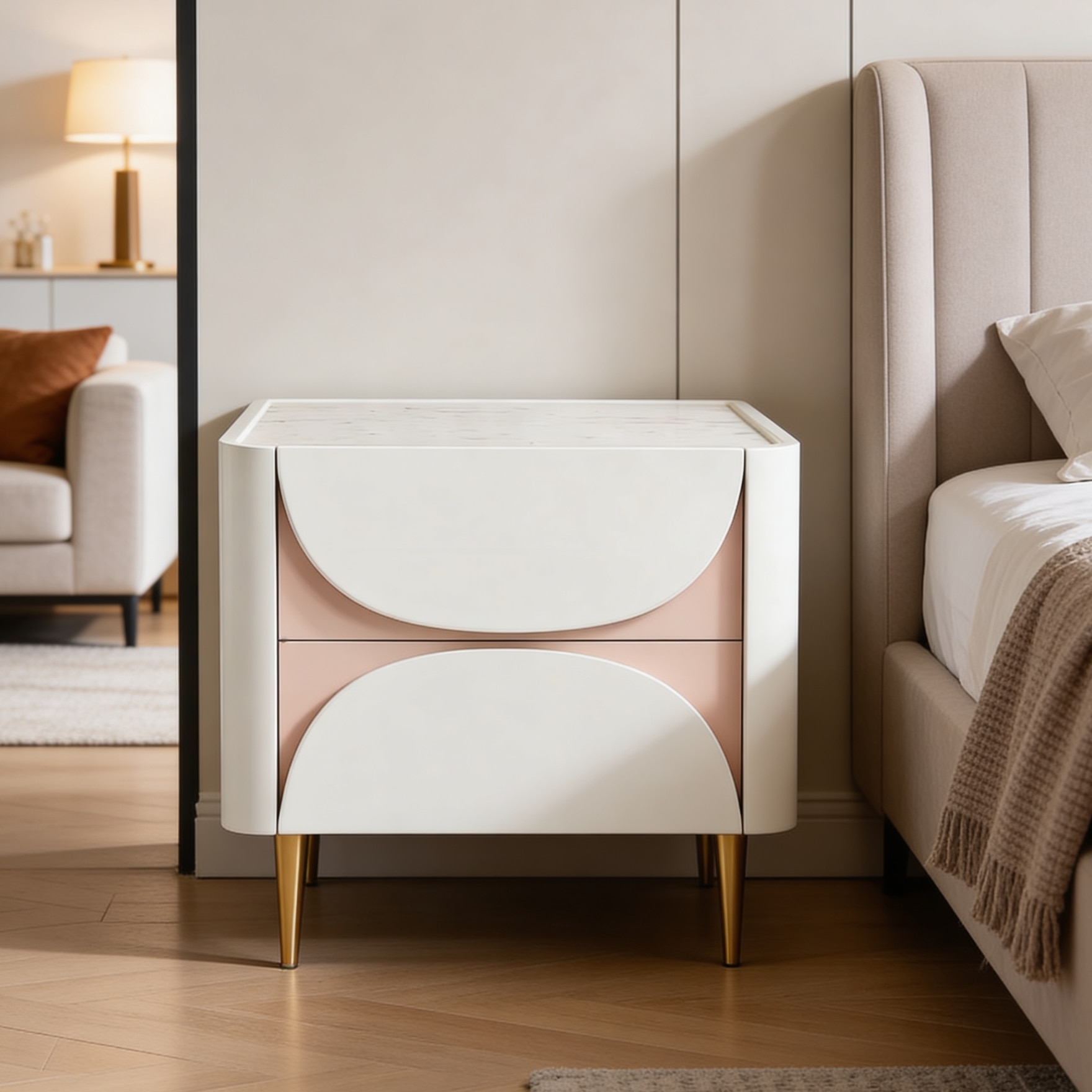 Blushvista Luxe Side Table - Handicrafts Town