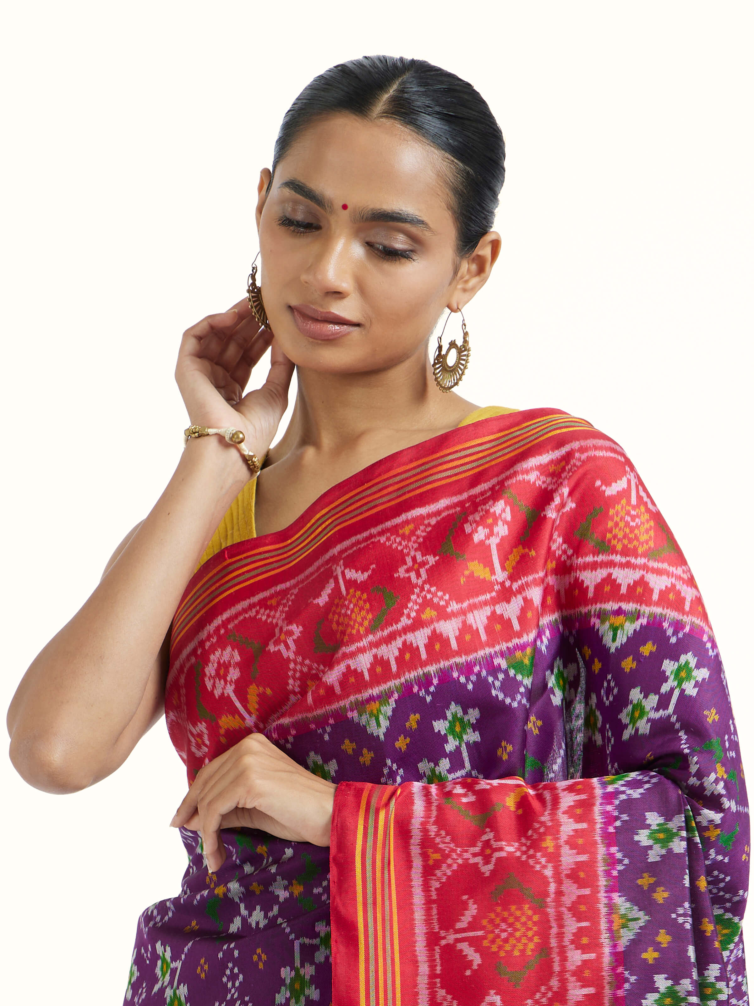 Rajkot Semi Patola Saree