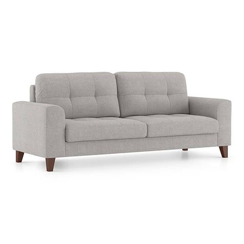 Verona Essential 3 Seater Fabric Sofa in Vapour Grey Colour