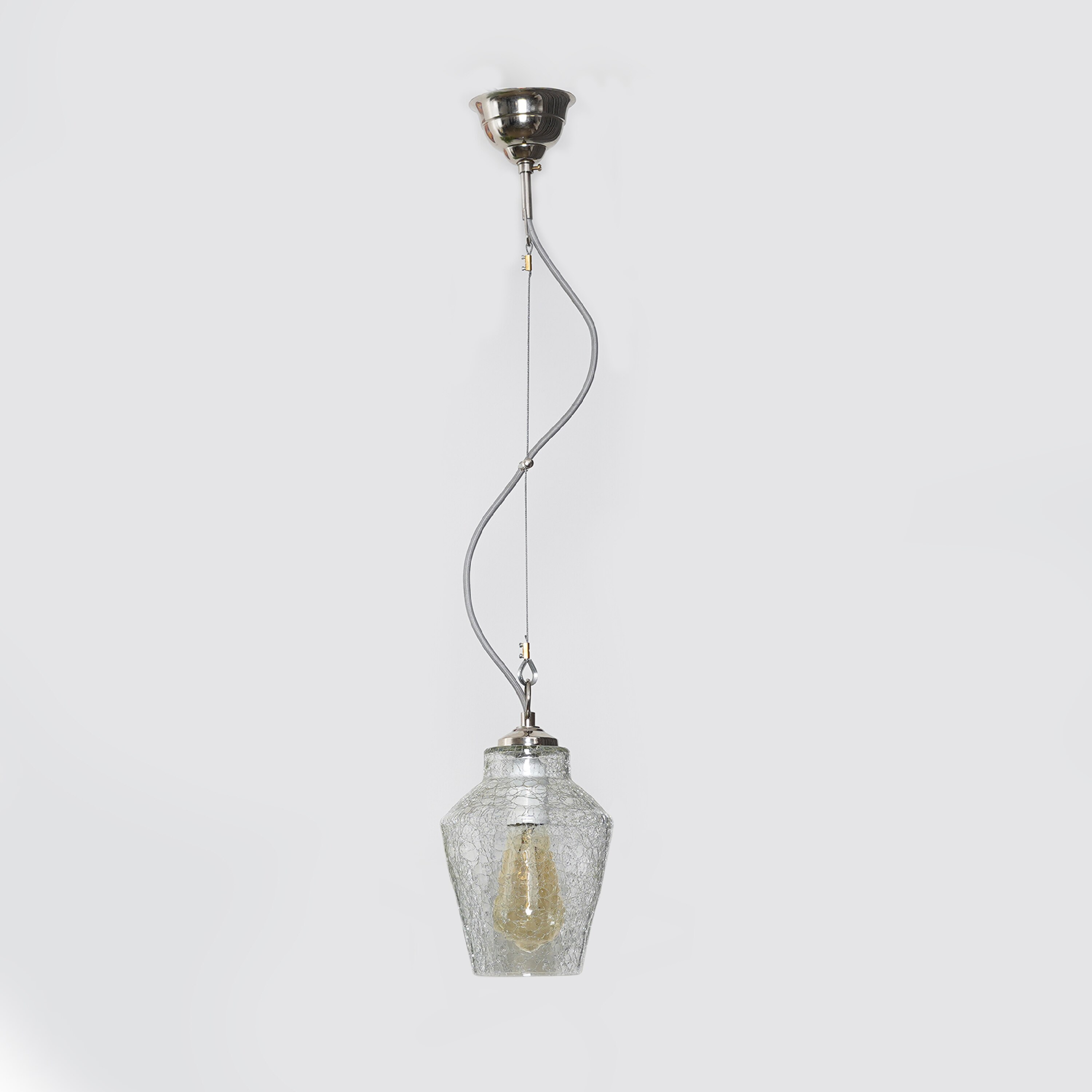 Brenda clear glass hanging light