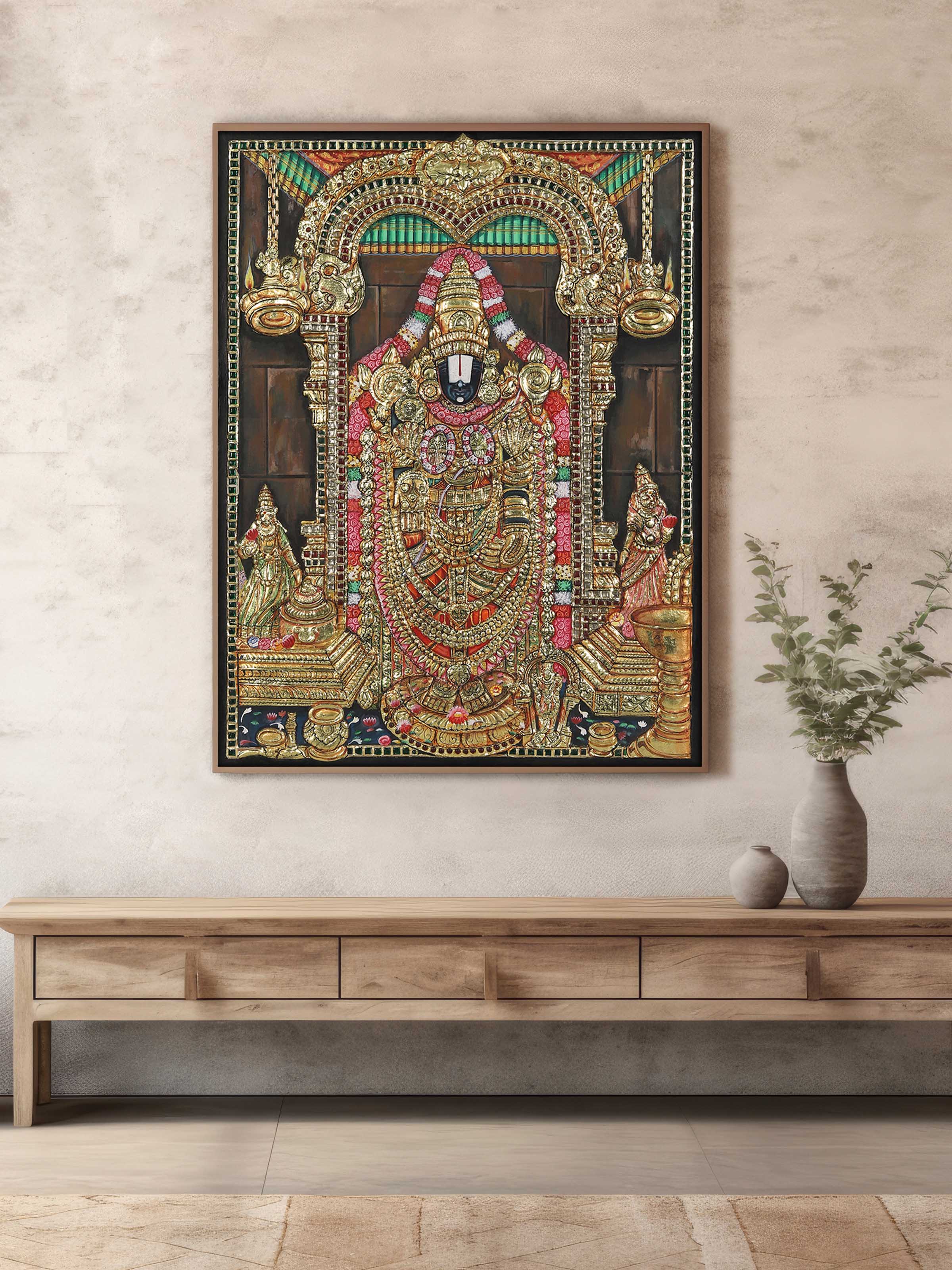 Balaji Temple Thanjavur Painting