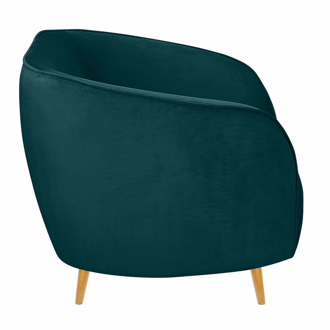 Nero Velvet 2 Seater Sofa in T Blue Colour