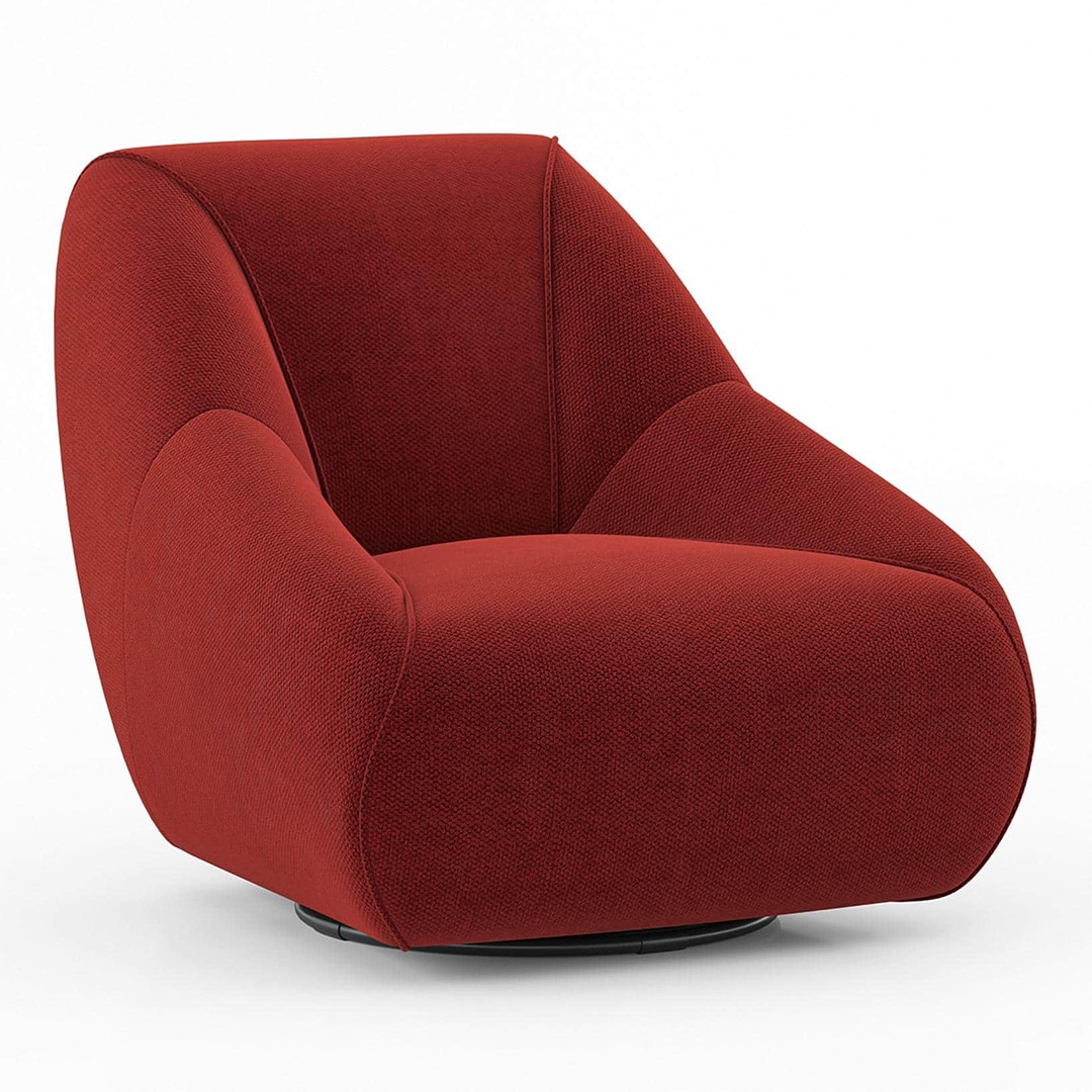 Niyo Lounge Chair in Poppy Colour