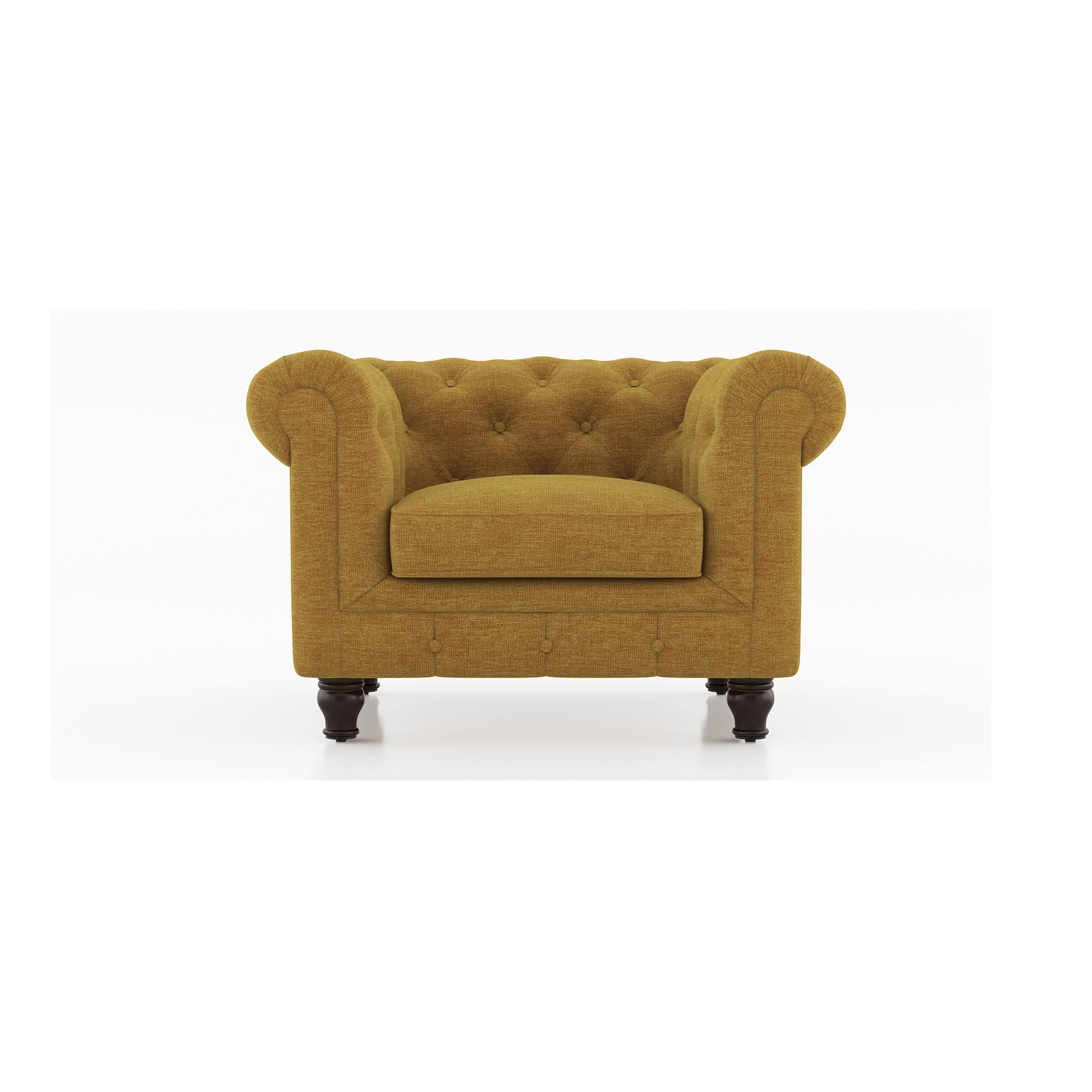 Winchester Sofa Set (Colour: Ochre, Seater: 2+1+1)