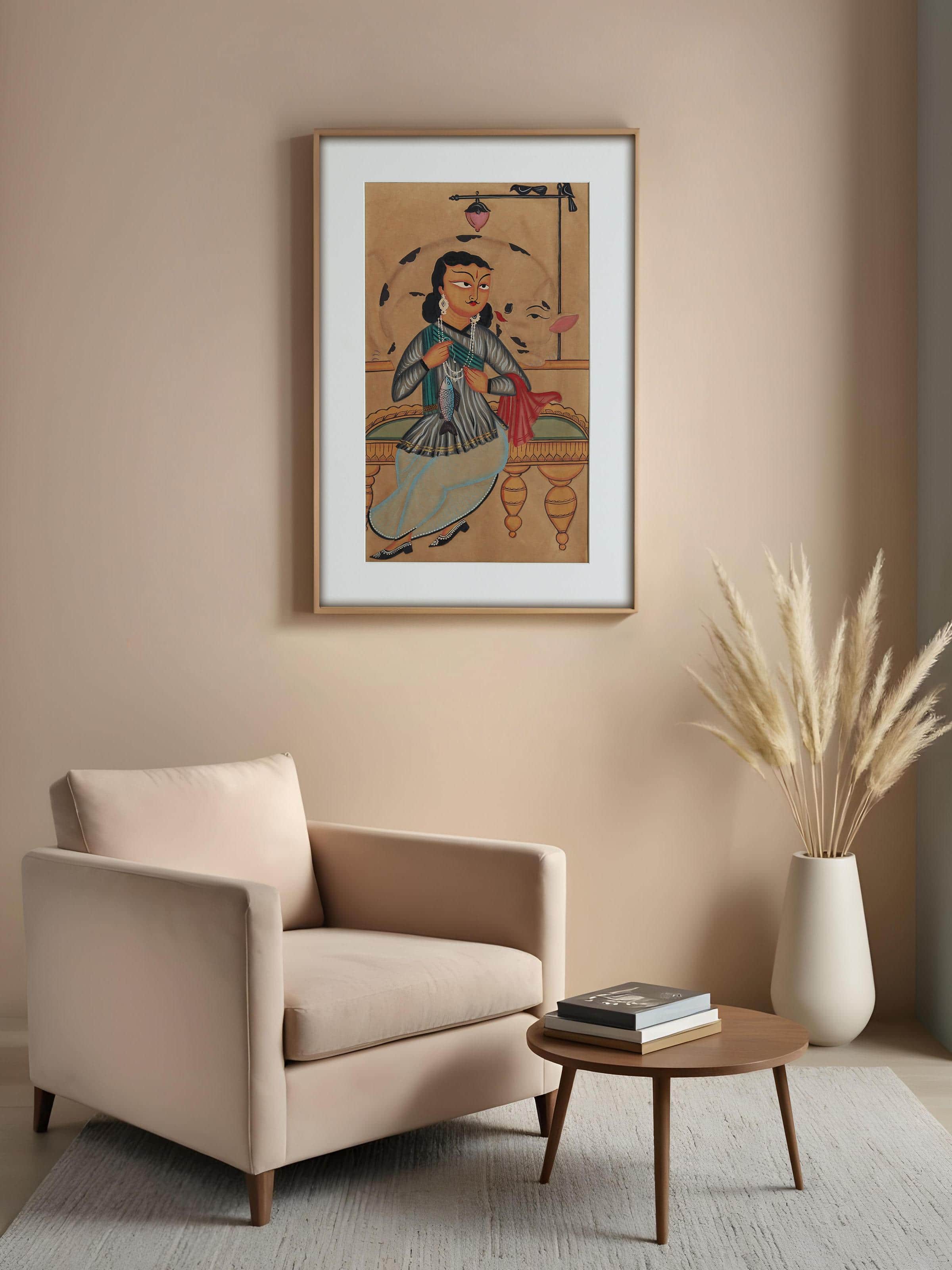 Babu Culture Kalighat Painting