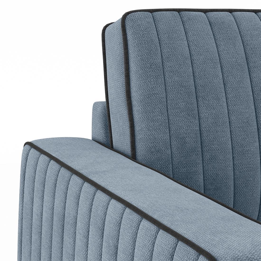 Apollo Neo Sofa (Colour : Ocean Weave, Seating Capacity : 2 Seater, Cushion Type : Soft, Back Height : Regular Back)