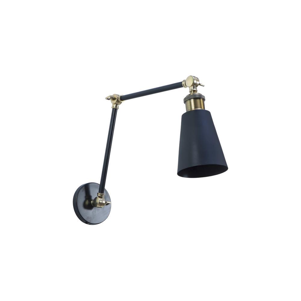 Morden Black Metal Wall Light