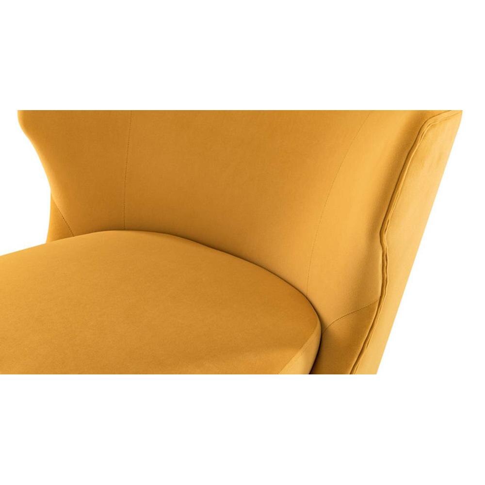 Torren Accent Chair in Yellow Colour