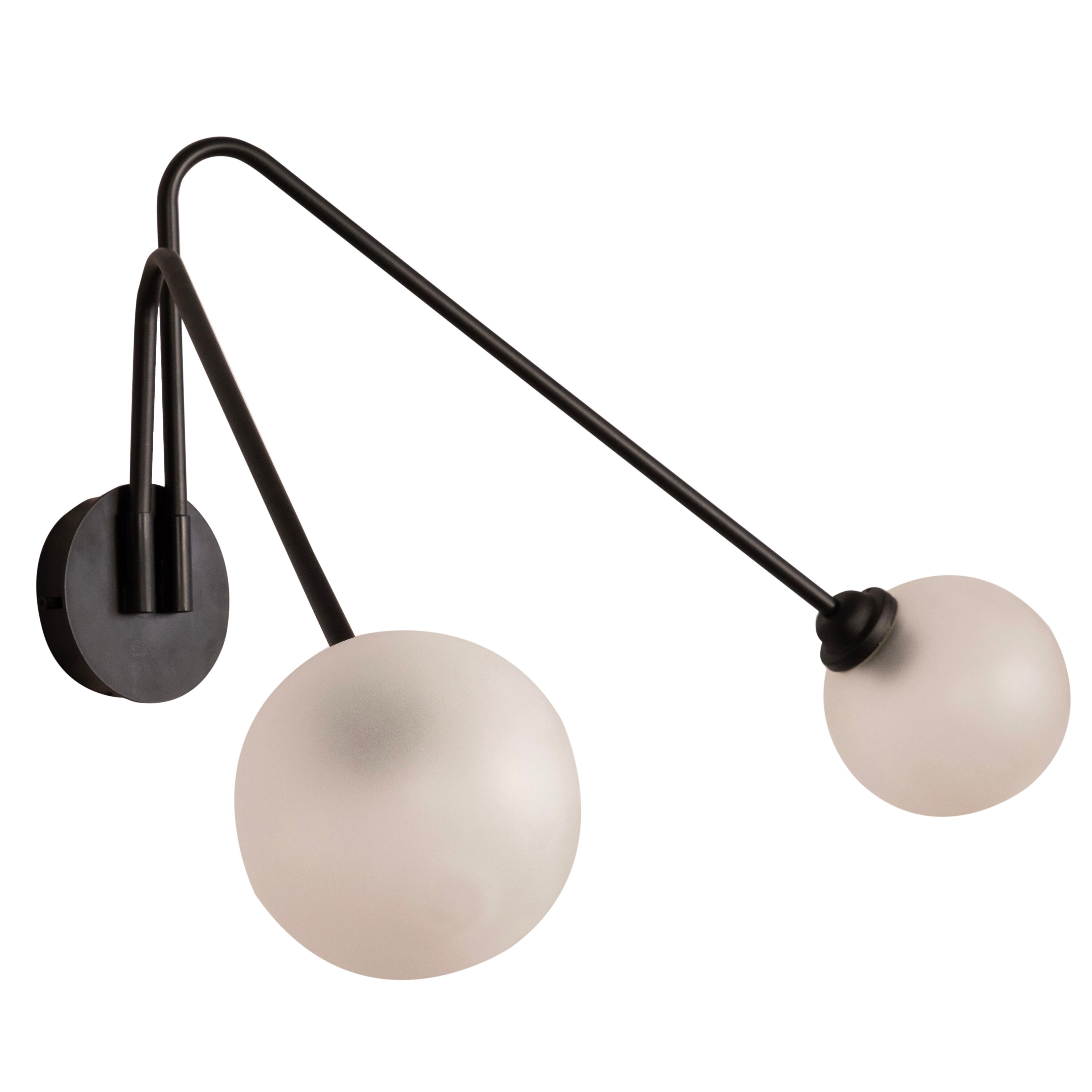 Twin Ball Swivel Wall Sconce By Shoppeefry