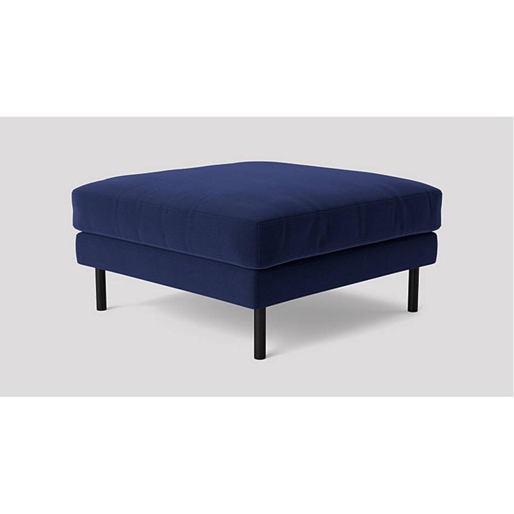 Munich Ottoman Color in Navy Blue