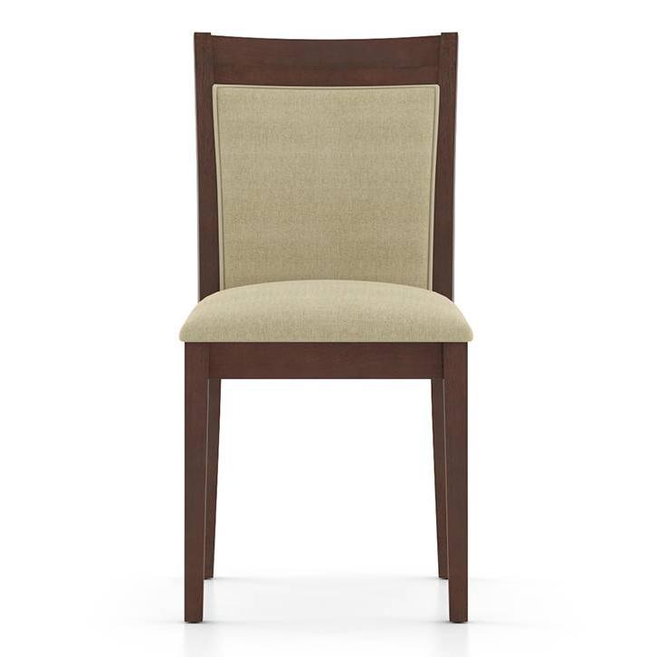 Dalla Solid Wood Dining Chair Set Of 2 In Beige Colour