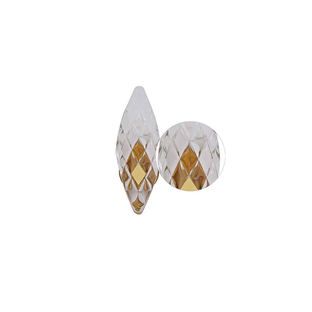 Midhope Metal and Glass Wall Light