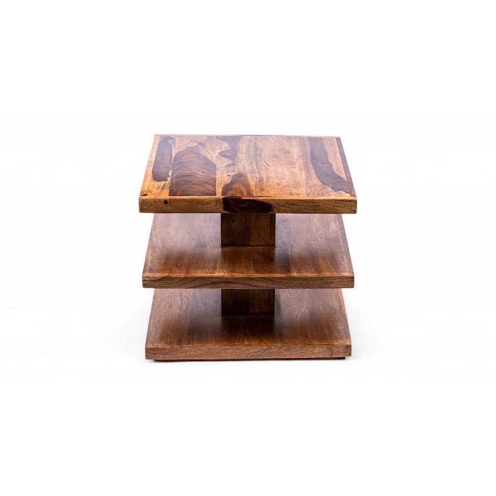 Thames Sheesham Wood Coffee Table In Teak Finish