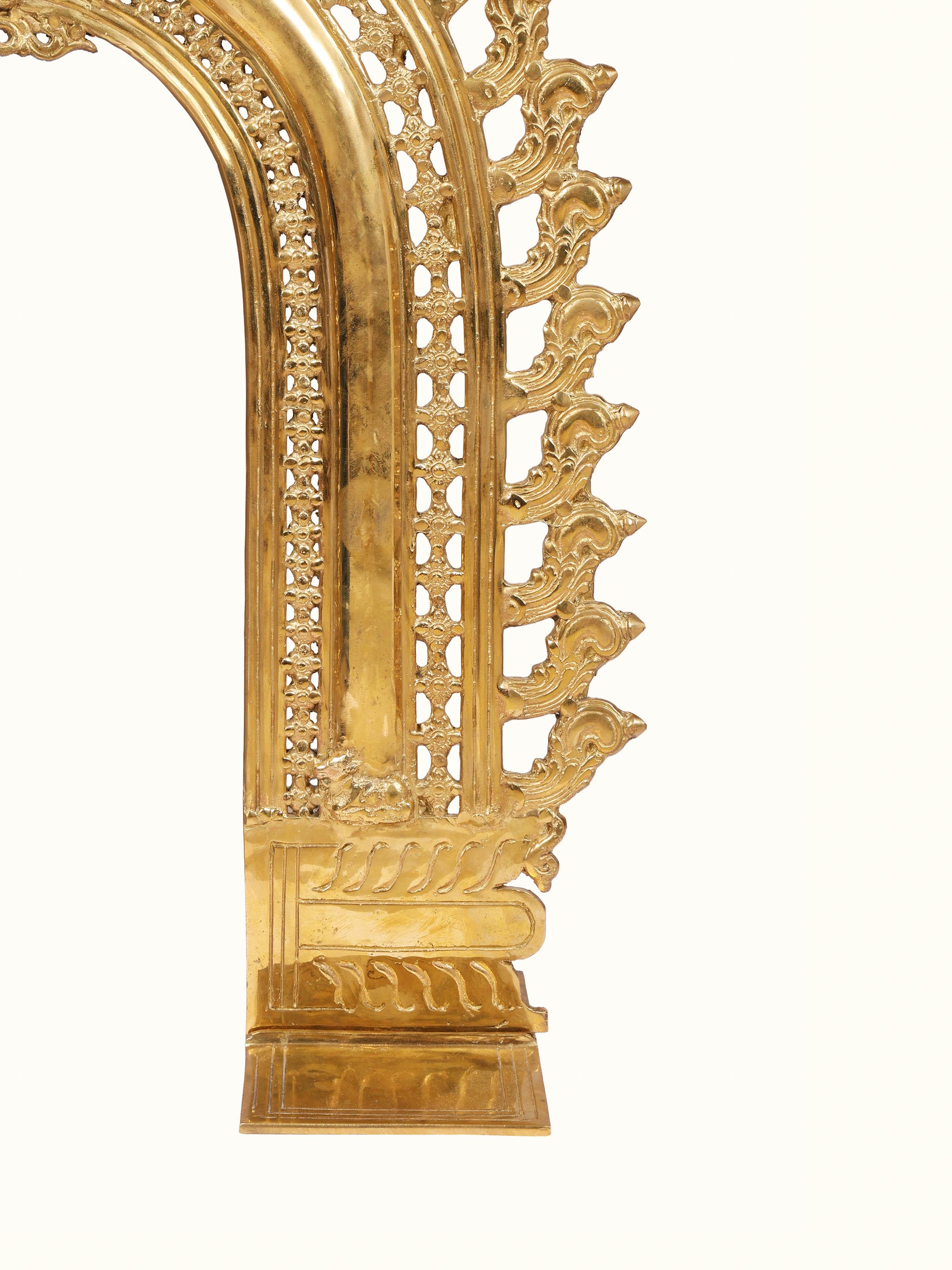 Prabhavali Brass Wall Accent