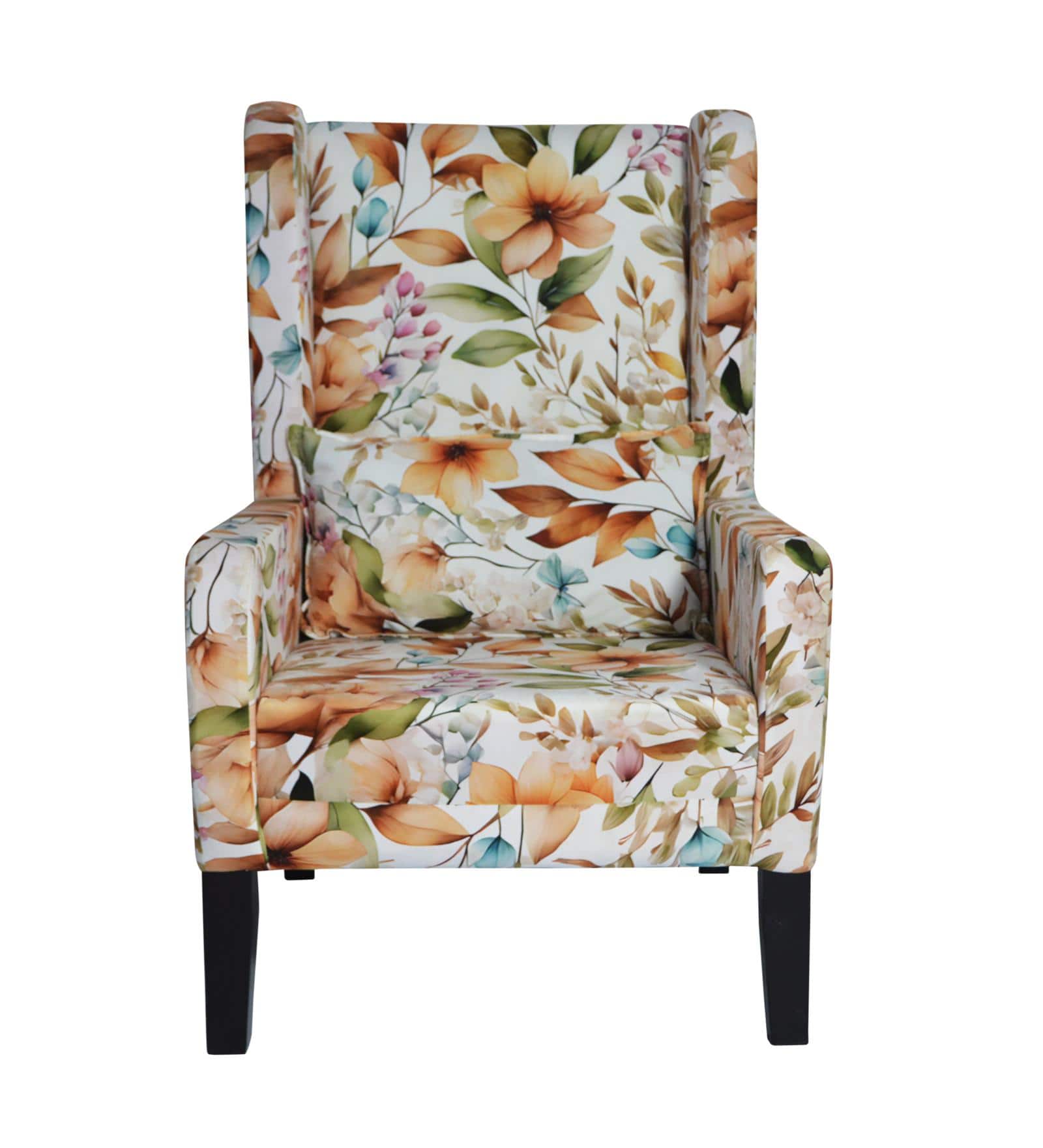 Aranya Wing Back Chair in Multi Colour
