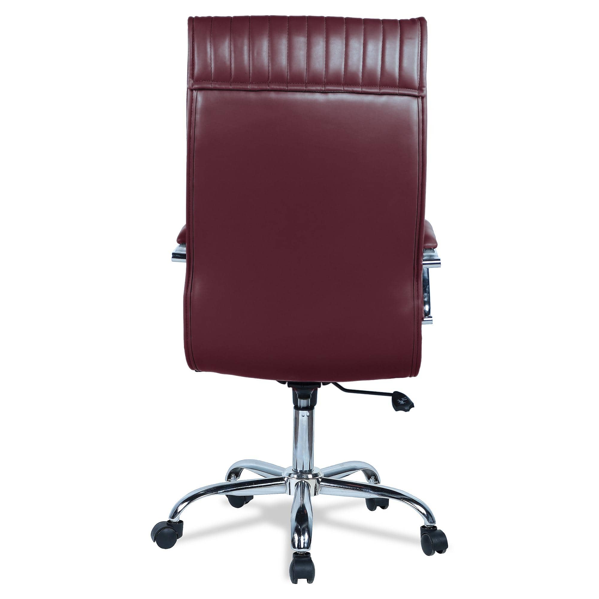 Leanoxa High Back Executive Chair in Maroon Colour