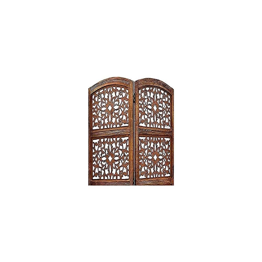 Bernard Solid Wood 4 Panel Room Divider