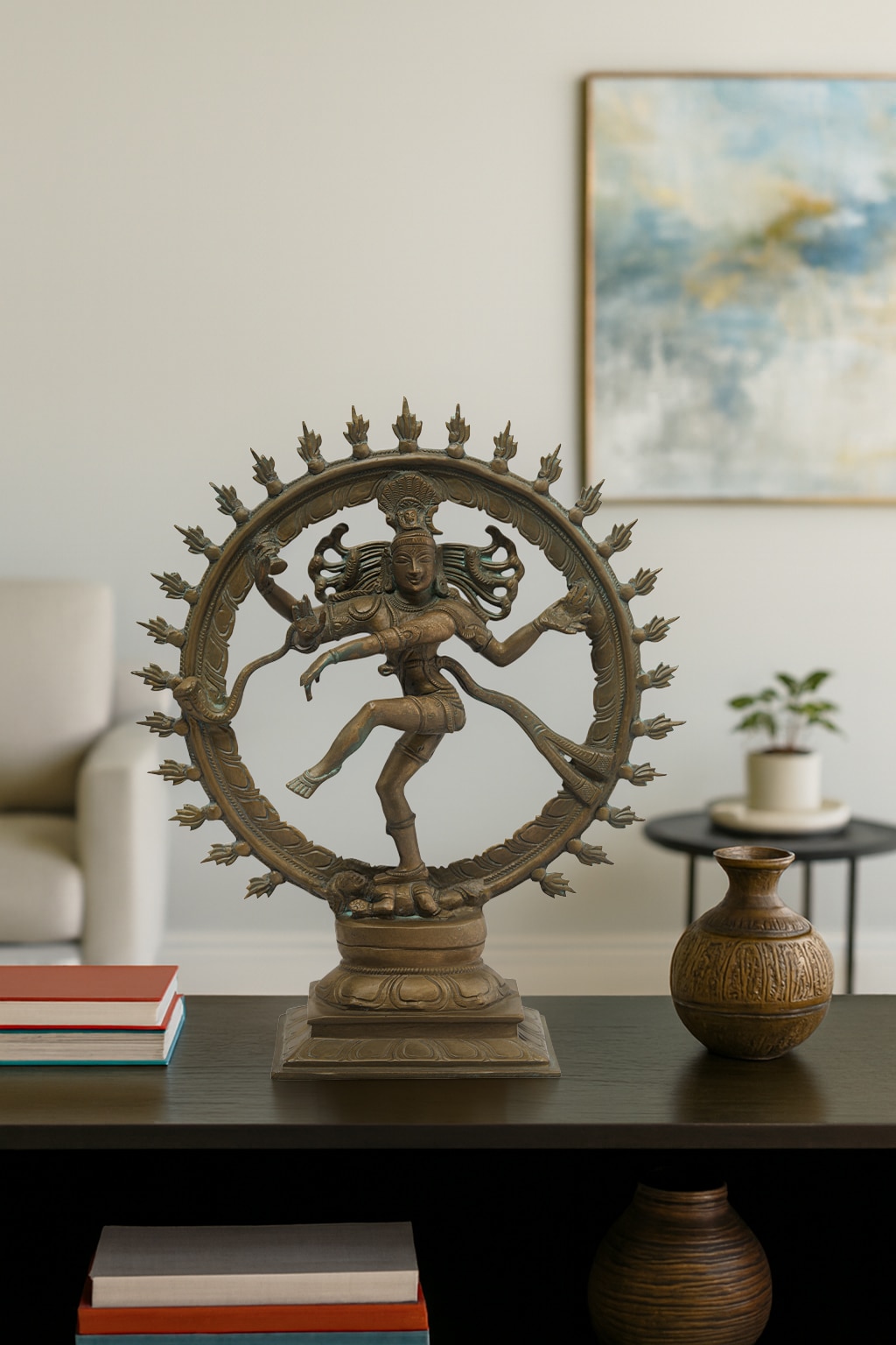 Lifestyle view of Divine Natraja Bronze Casting Idol