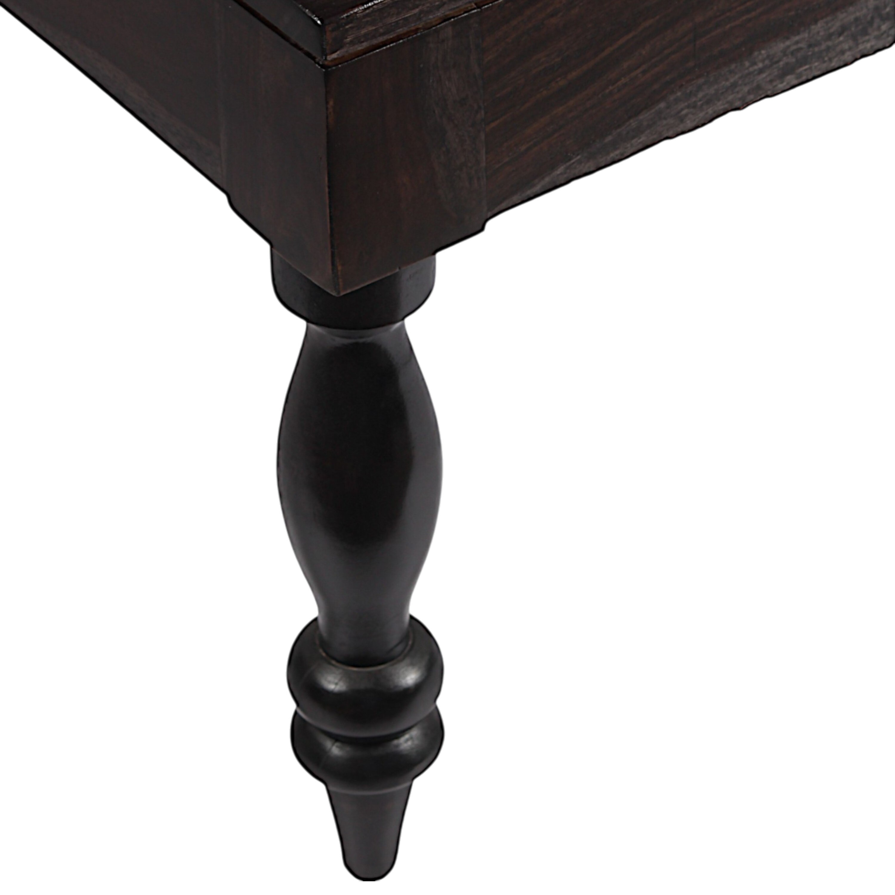 Sydney Sheesham Wood Coffee Table In Mahogany Finish