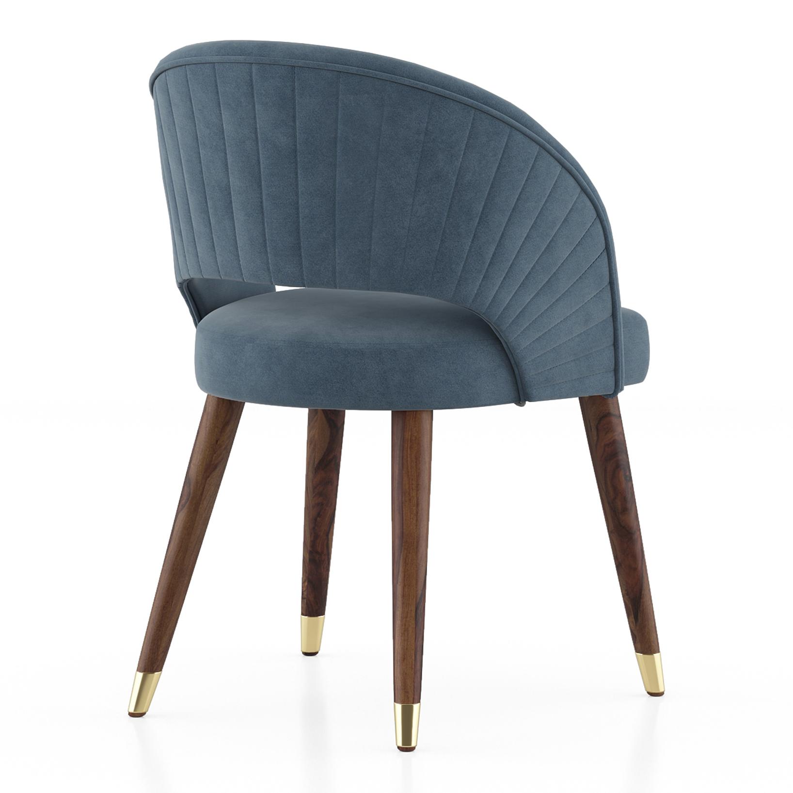 Adria Dining Table With Set Of 6 Celia Accent Dining Chairs