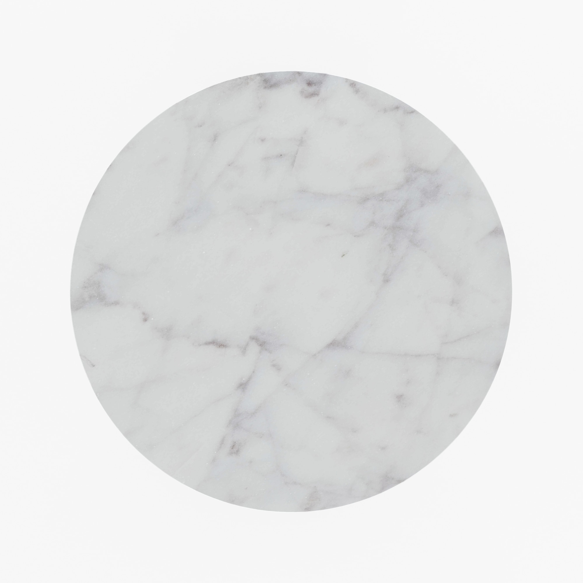 Luma Banswara Marble And Metal Nesting Coffee Table In Glossy Gold Finish