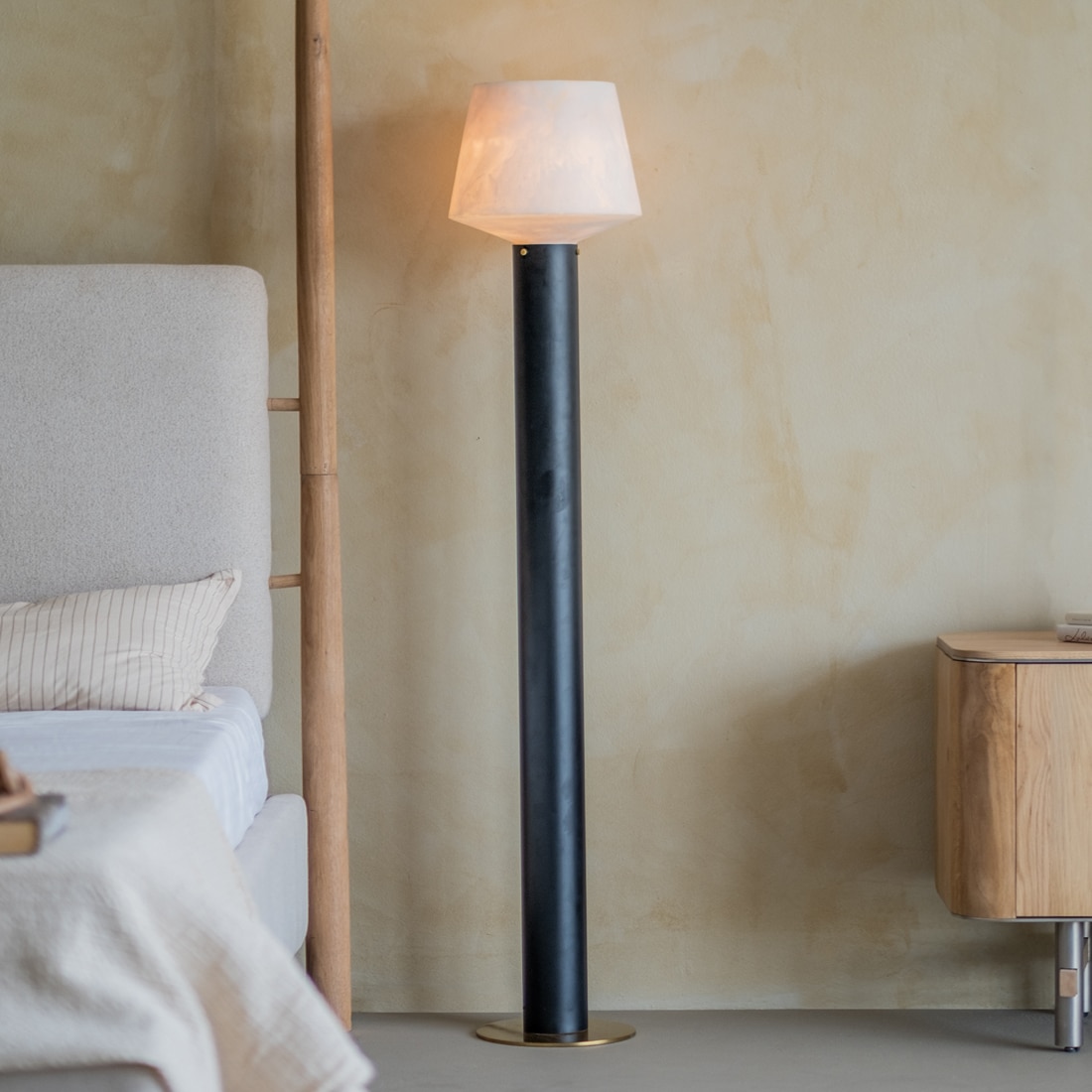 Orira Handcrafted Floor Lamp - Orange Tree