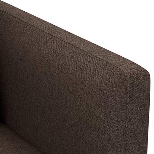 Florence Essential 2 Seater Fabric Sofa in Mocha Colour