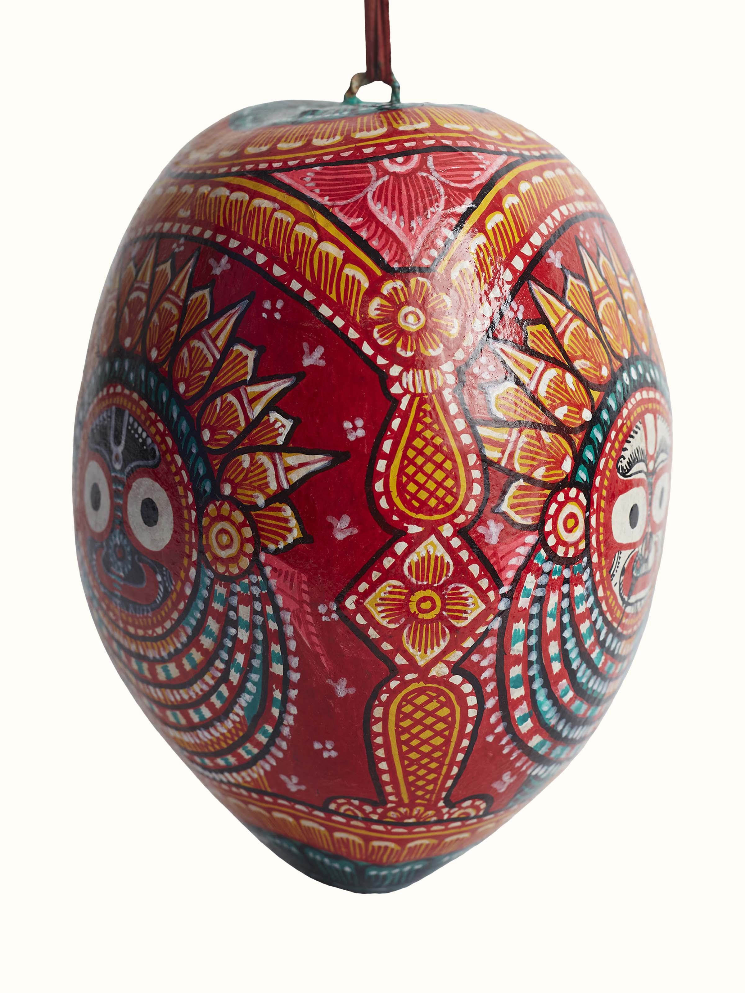 Pattachitra Coconut Wall Hanging
