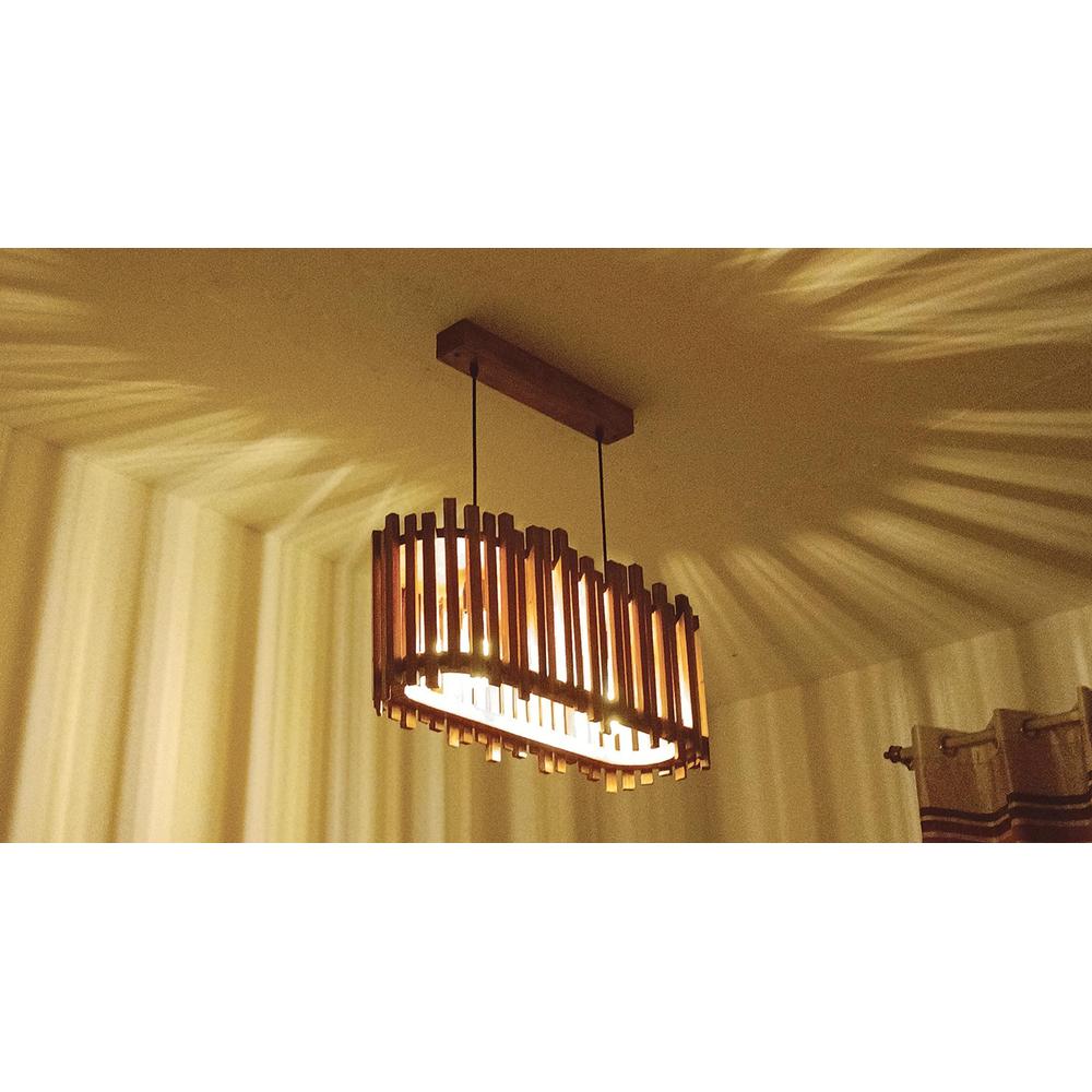 Palisade 24 Centrum Wooden 2 Series Hanging Lamp