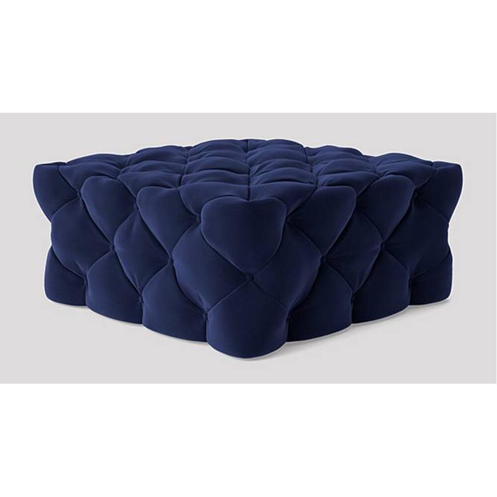 Winston Ottoman Color in Navy Blue