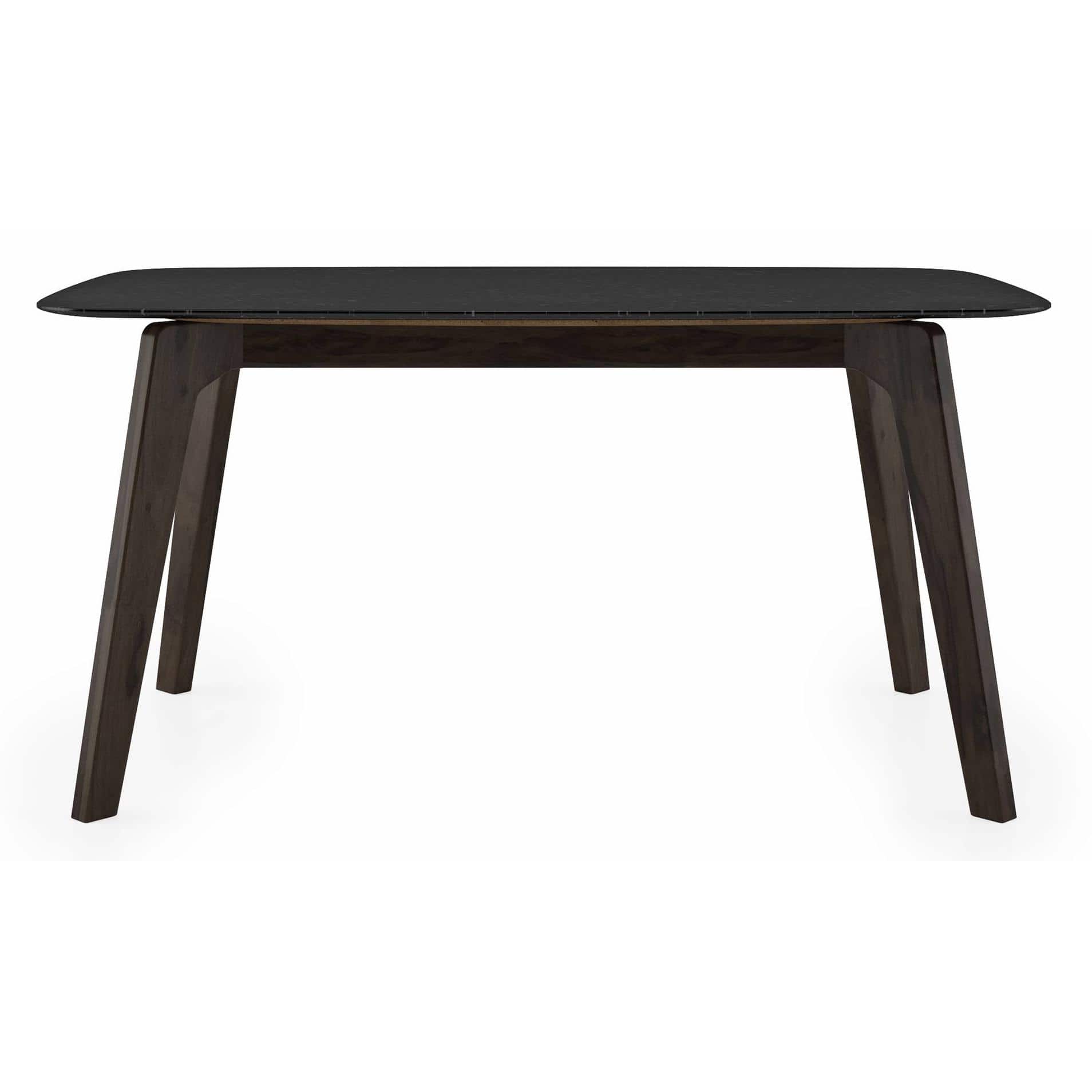 Galaxy 4 Seater Dining Table In American Walnut Finish