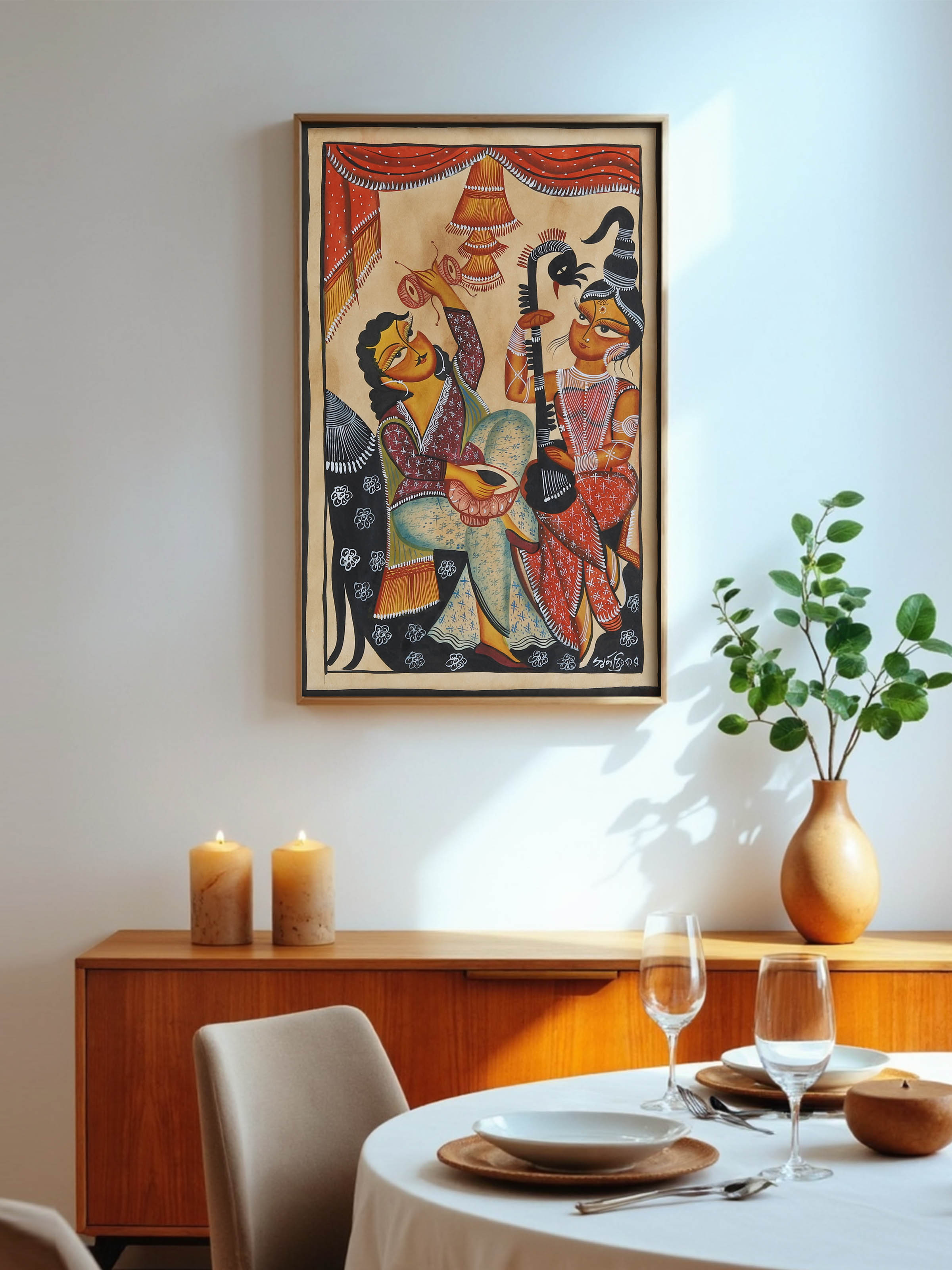 Lifestyle view of Mehrab Marble White Tissue Box