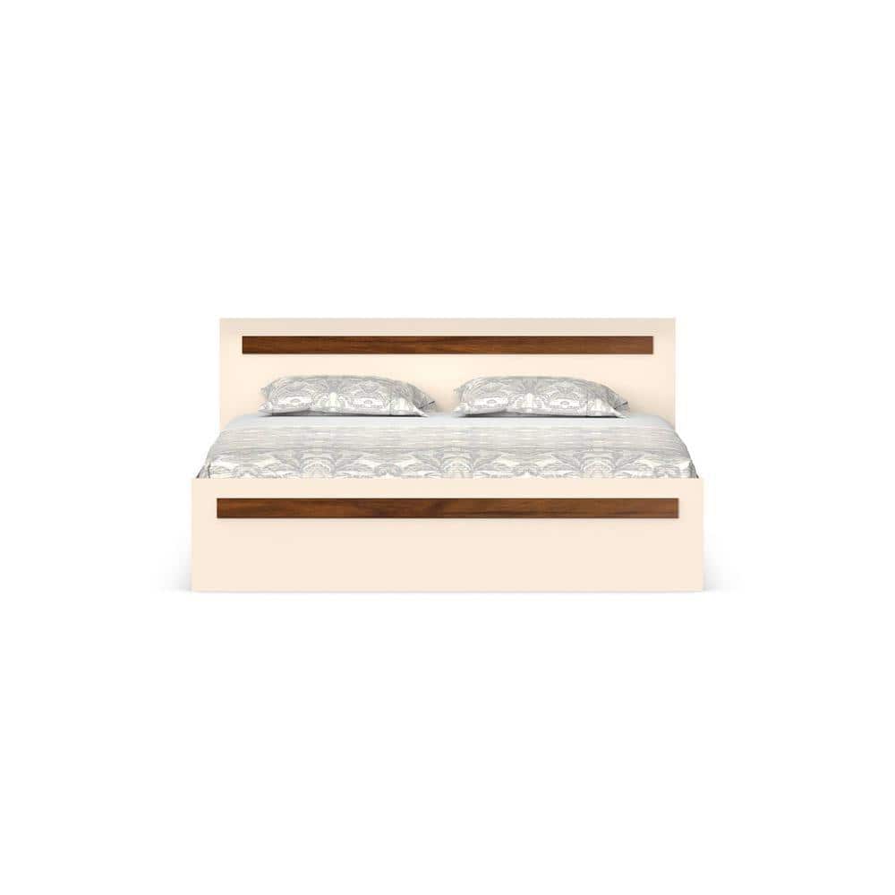 Maltein Engineered Wood Double King Size Bed With Storage
