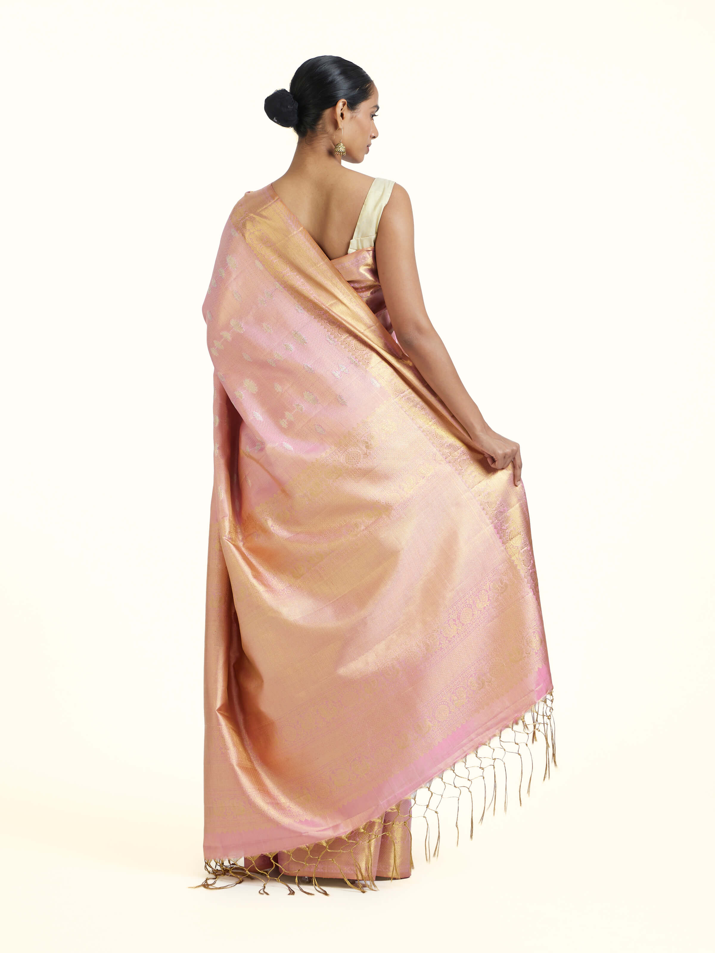 Red Kancheepuram Silk Zari Saree