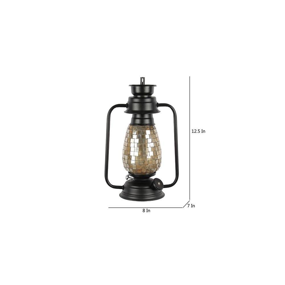 Cybil Multicolor Metal Wall Mounted Lantern Lamp