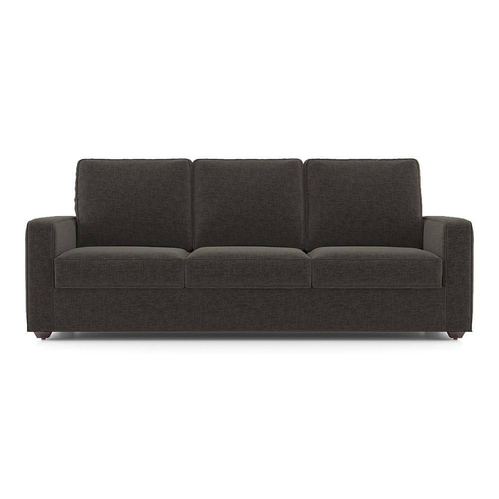 Apollo Sofa Set (Colour : Smoke Grey, Cushion : Hard, Back Type : High Back, Seater : 3+1+1)