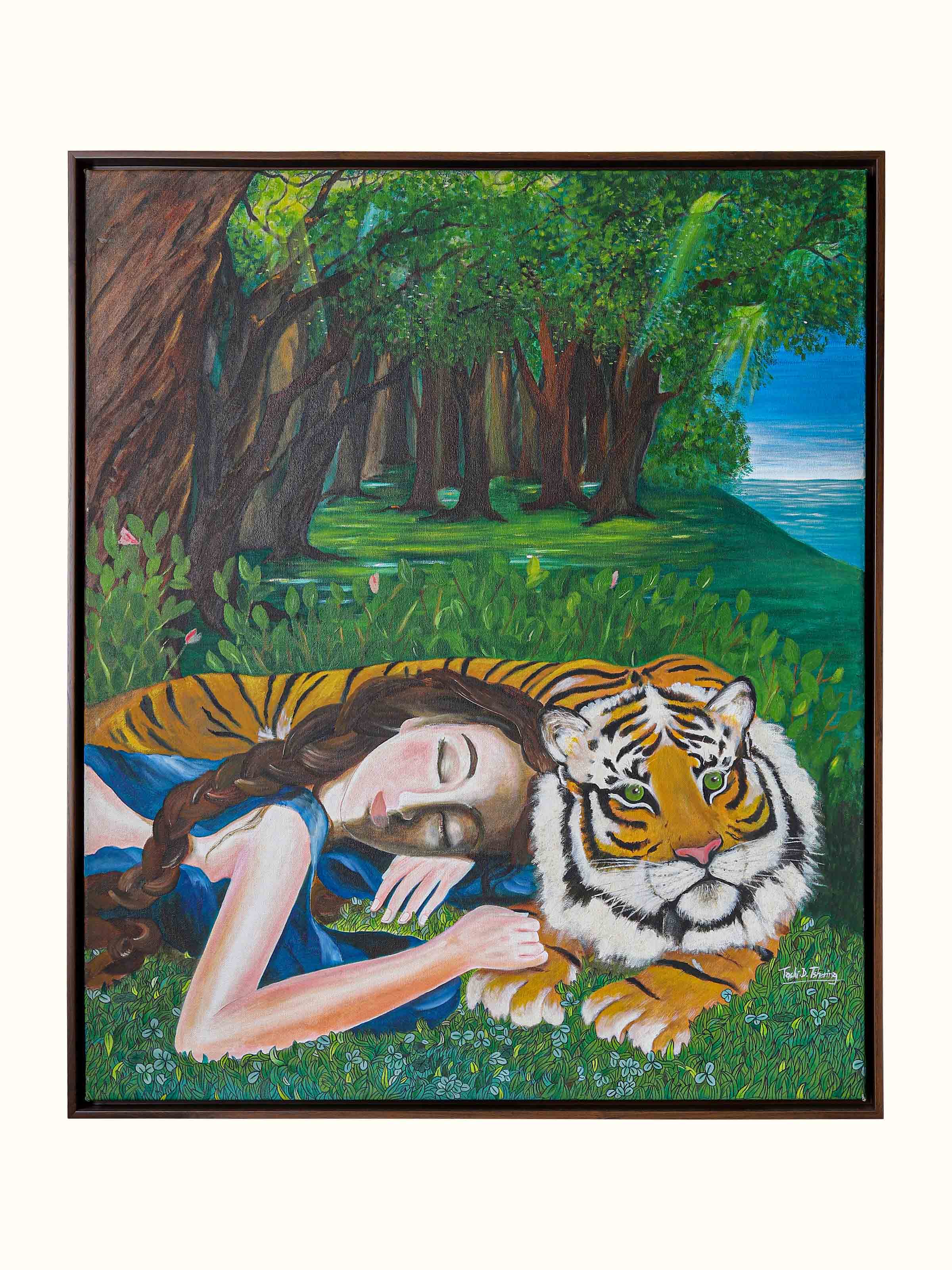 Siesta Thangka Painting