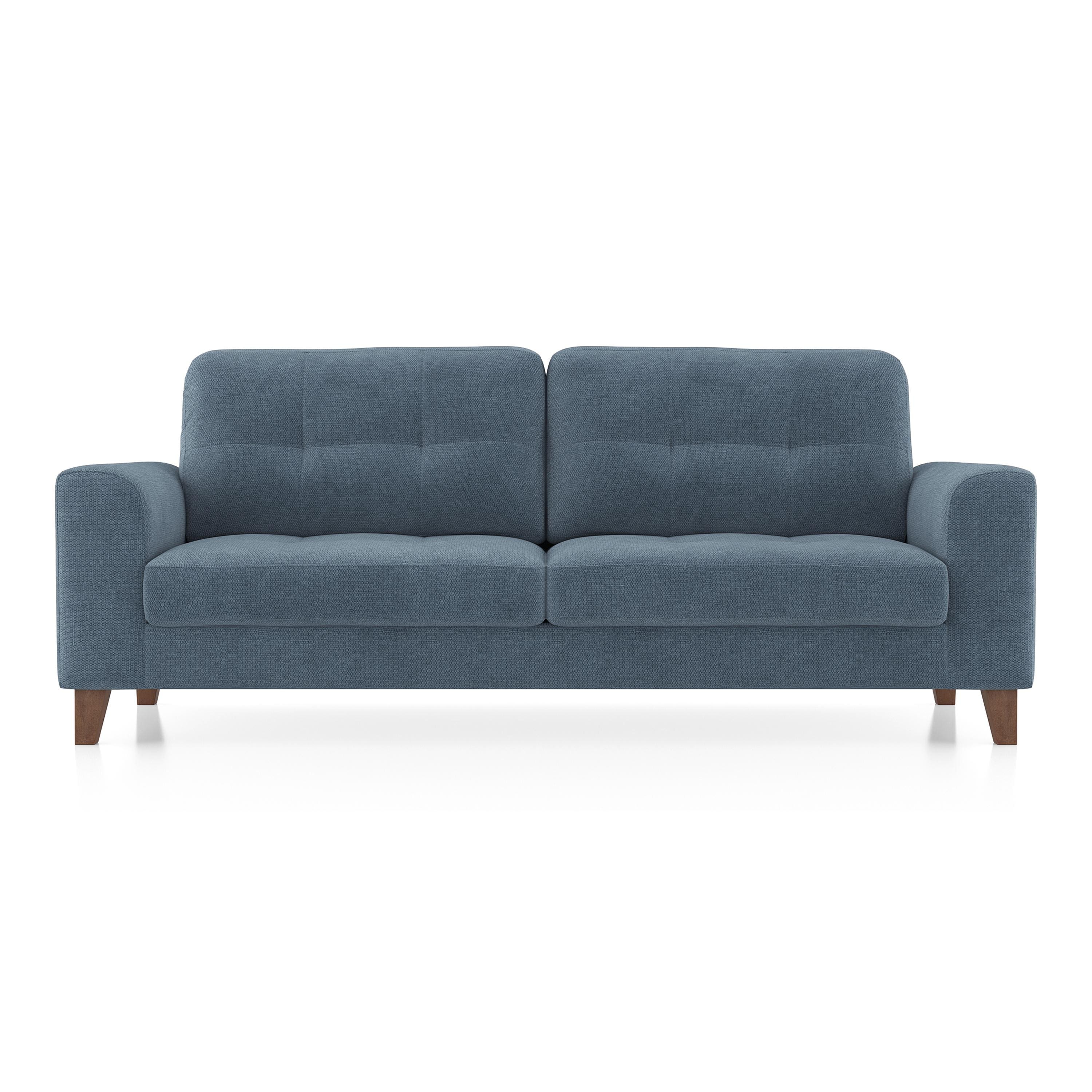 Verona Essential 3 Seater Fabric Sofa In Ocean Weave