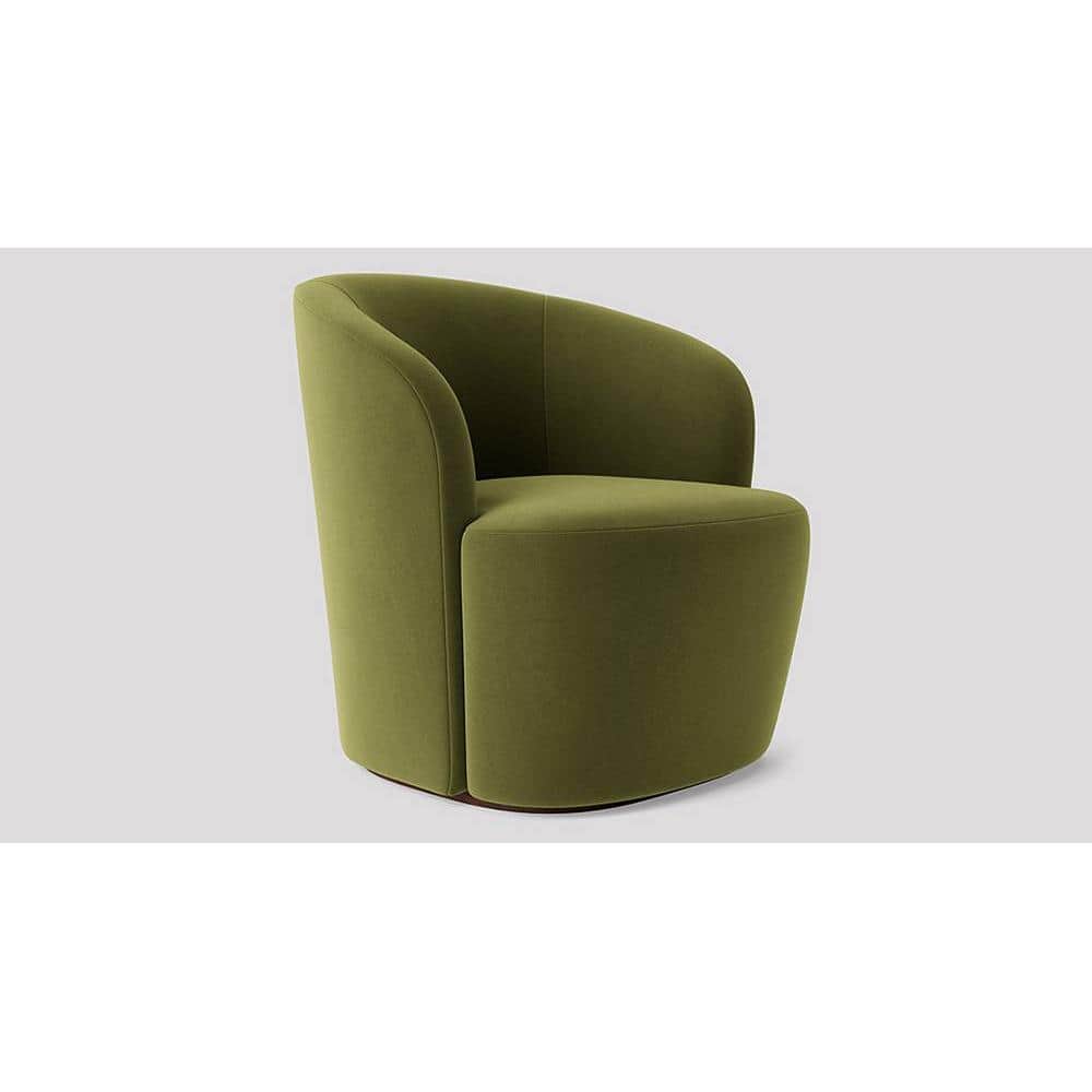 Aron Accent chair Velvet in Mint Green Color