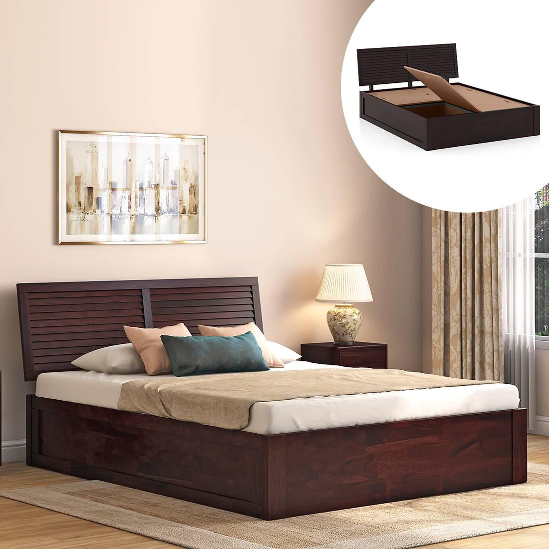 Terence Storage Bed (Solid Wood)