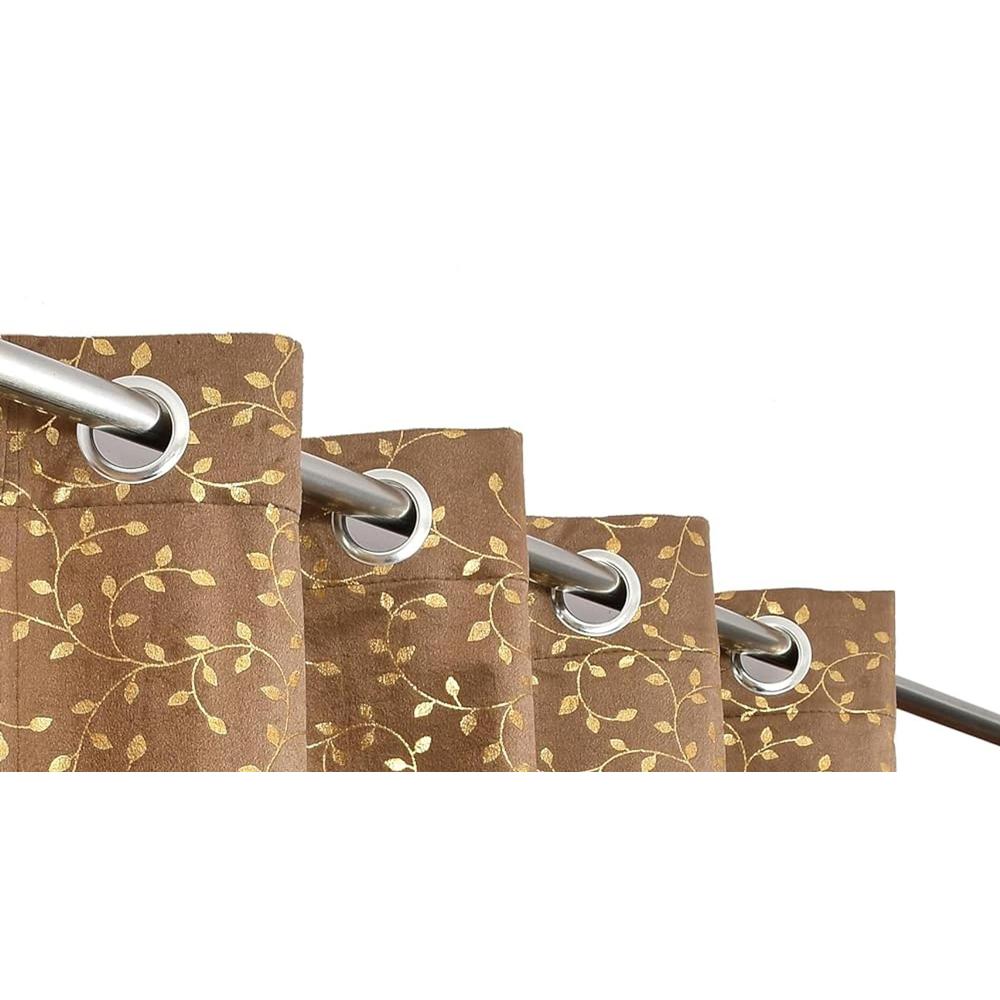 Jasmin Pack of 2 Regular Long Door Curtains