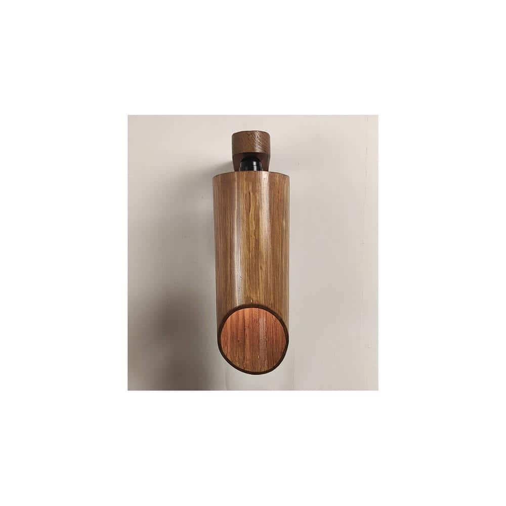 Cedar Brown Solid Wood Wall Lights