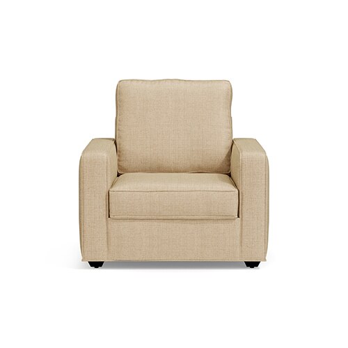 Apollo Compact Sofa Set (Colour : Pearl, Cushion : Soft, Back Type : High Back, Seater : 3+1+1)