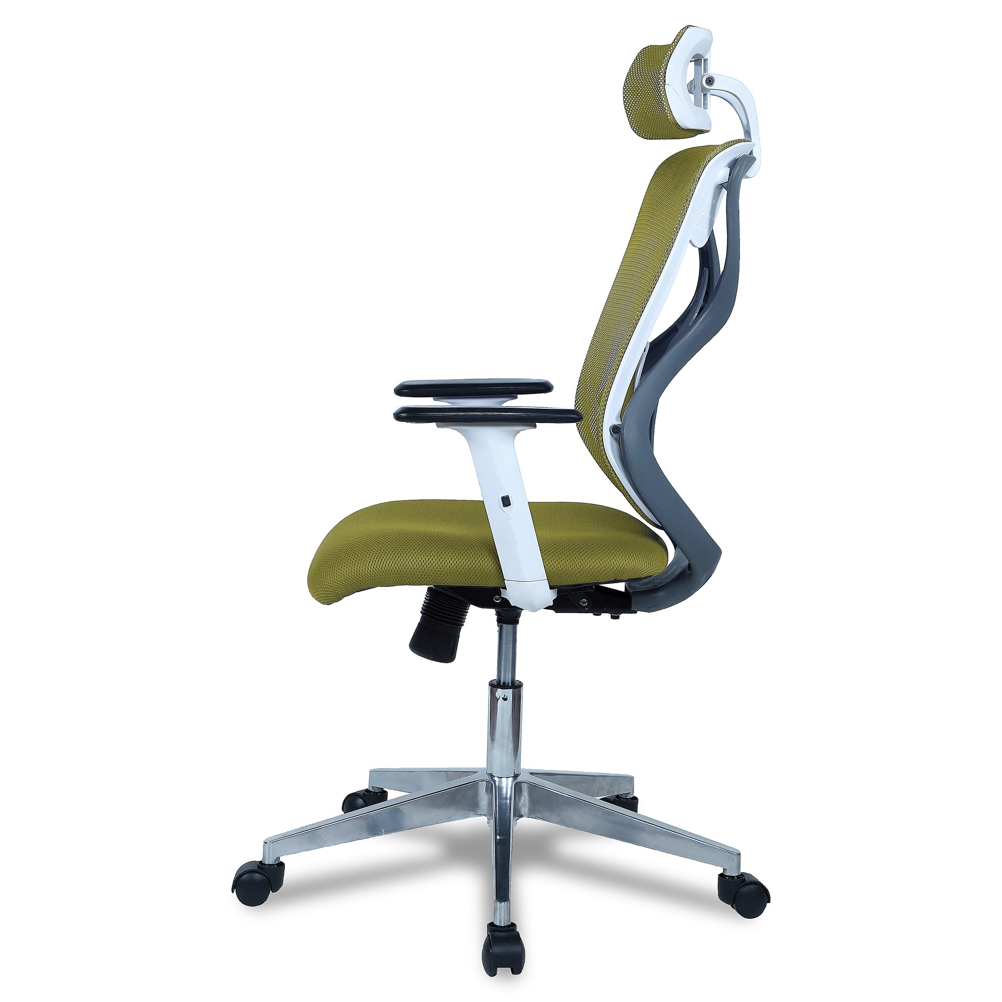 Wiweangs High Back Ergonomic Chair in Pearl Green Colour