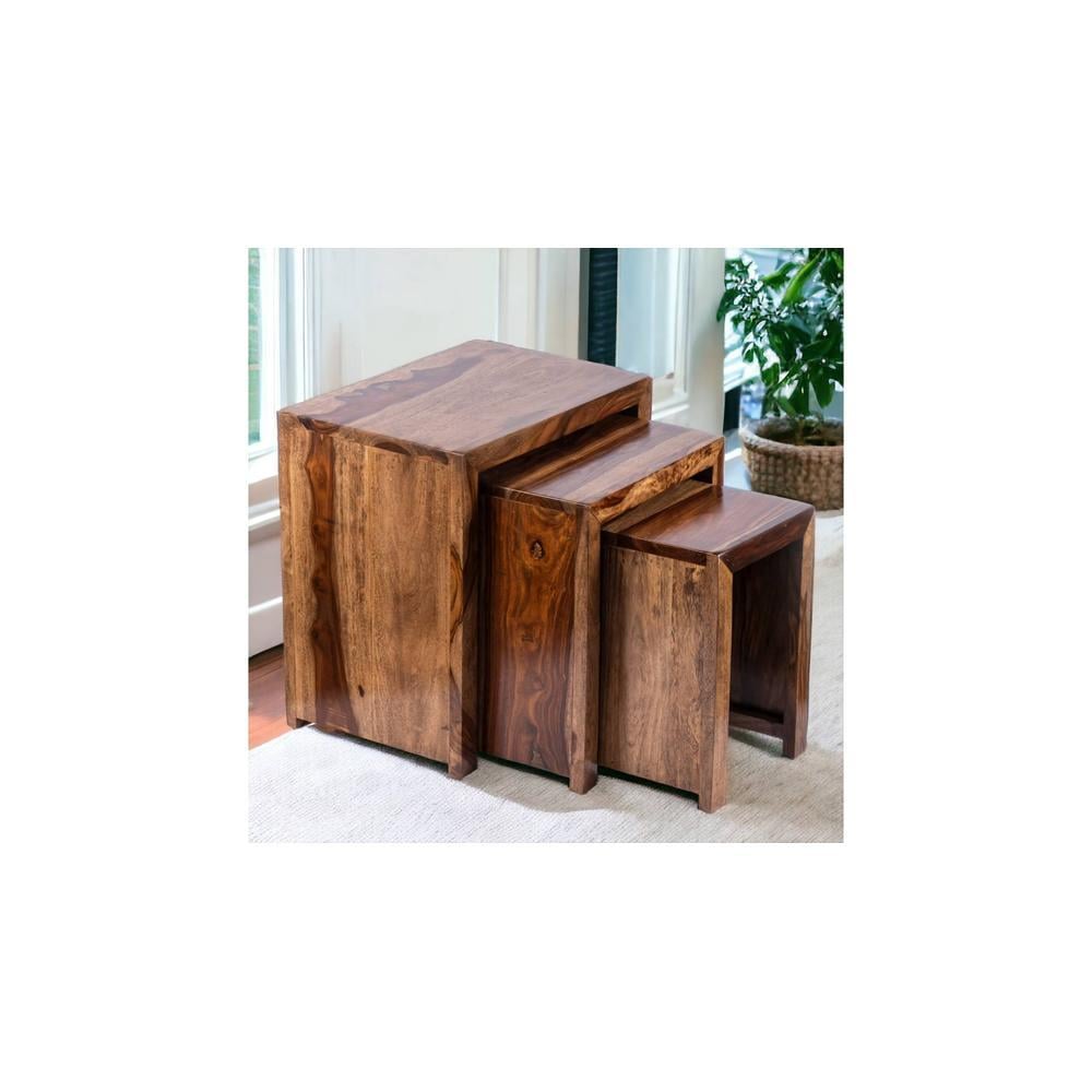 Oakland Nested Stool Set of 3
