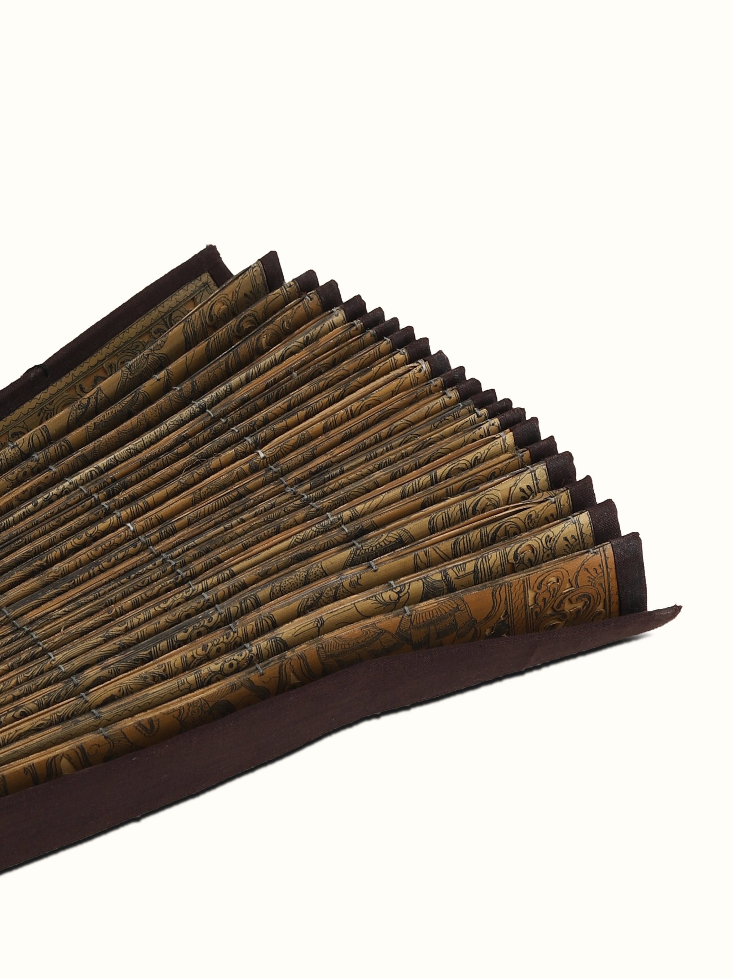Krishna Mandala Palm Leaf Engraving