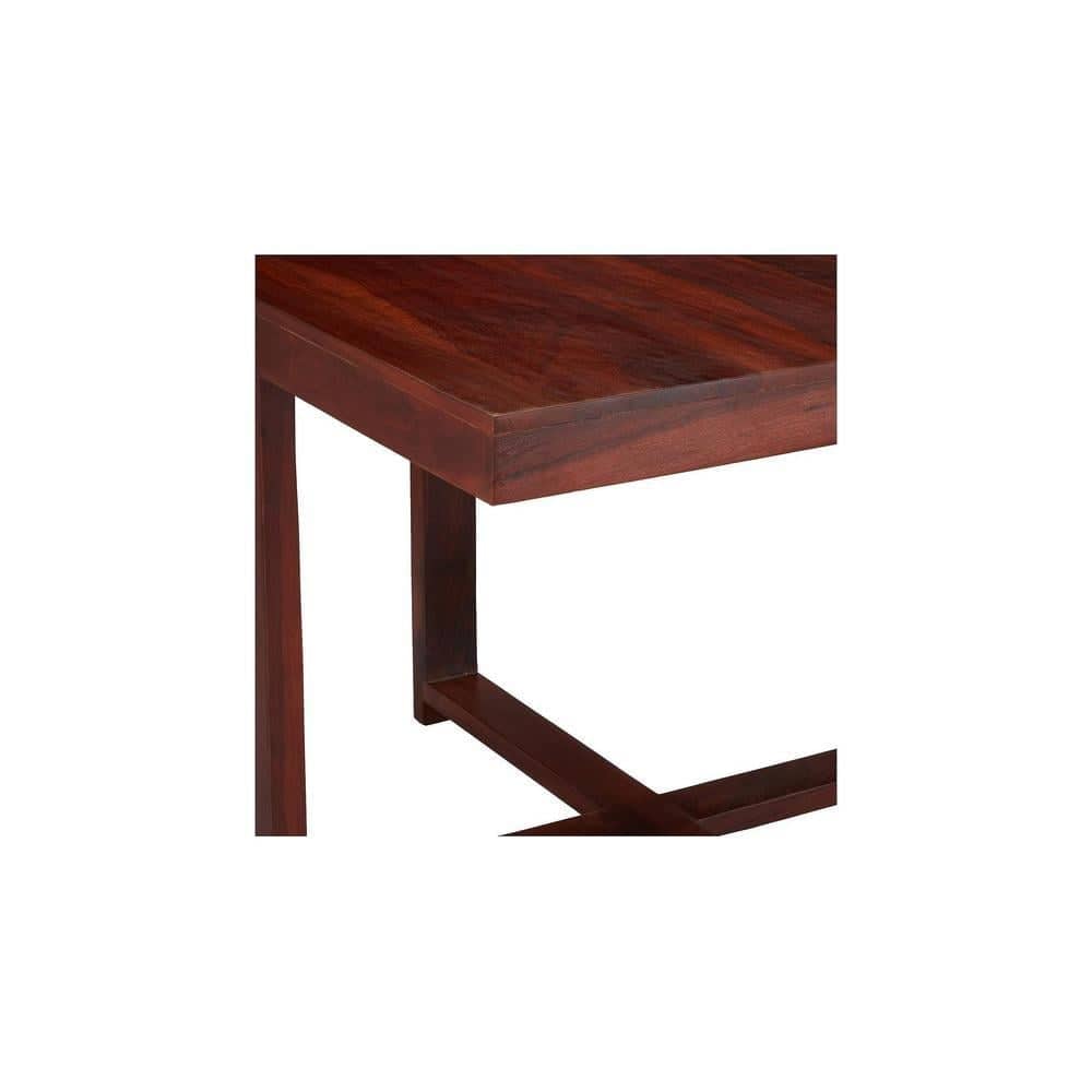 Kingston Sheesham Wood Accent 4 Seater Dining Table Set